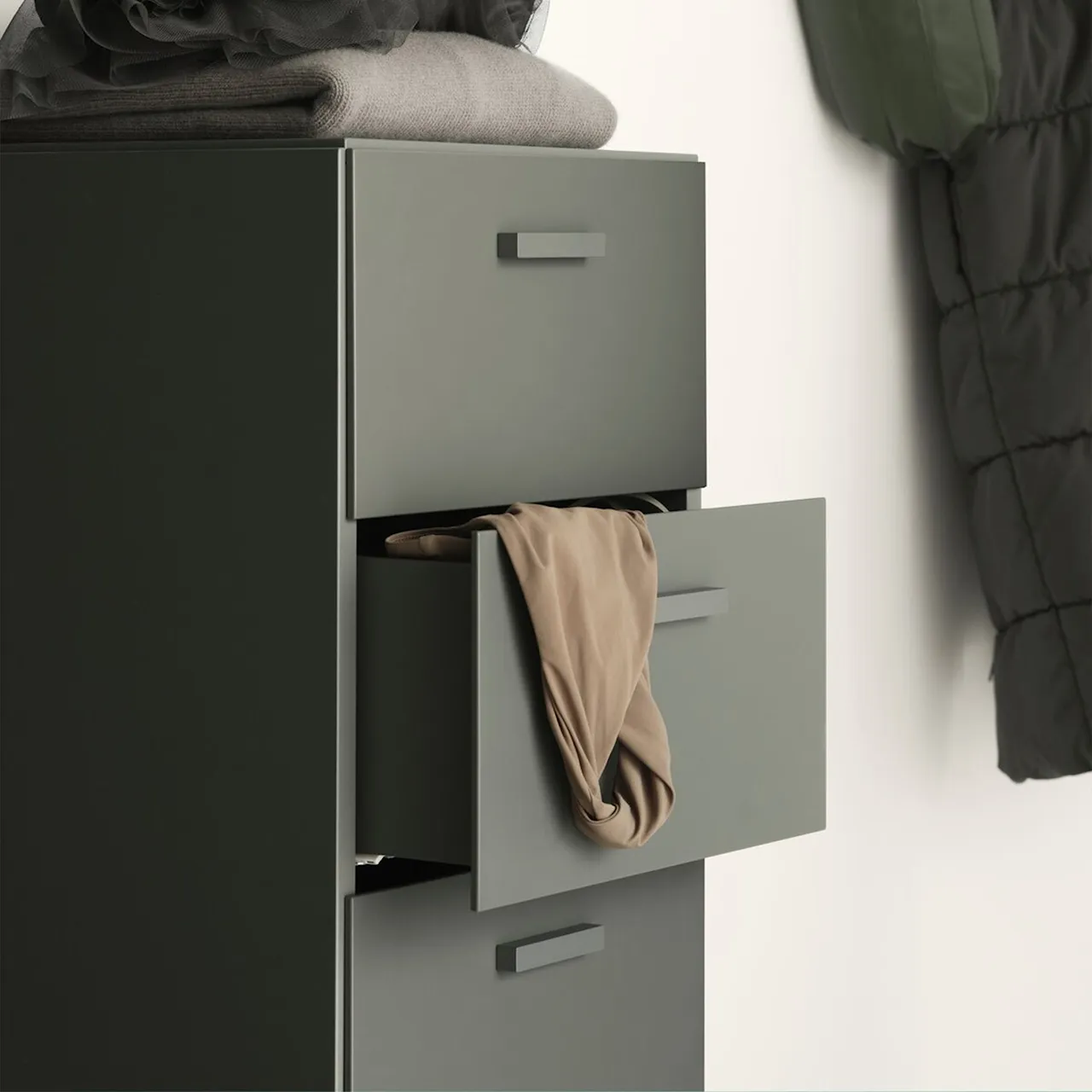 Relief Chest of Drawers Tall Plinth