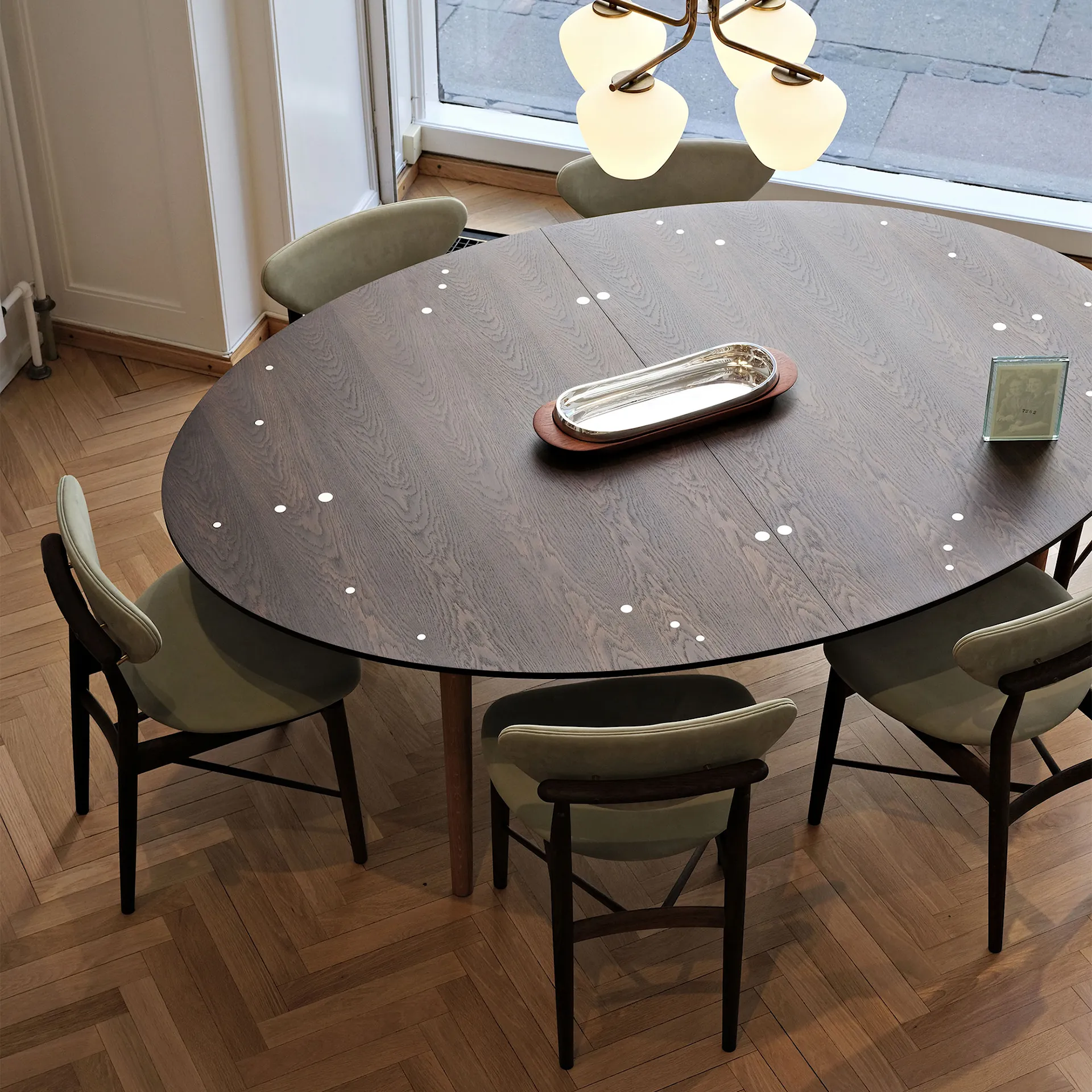 Silver Table Walnut/Walnut - House of Finn Juhl - Finn Juhl - NO GA