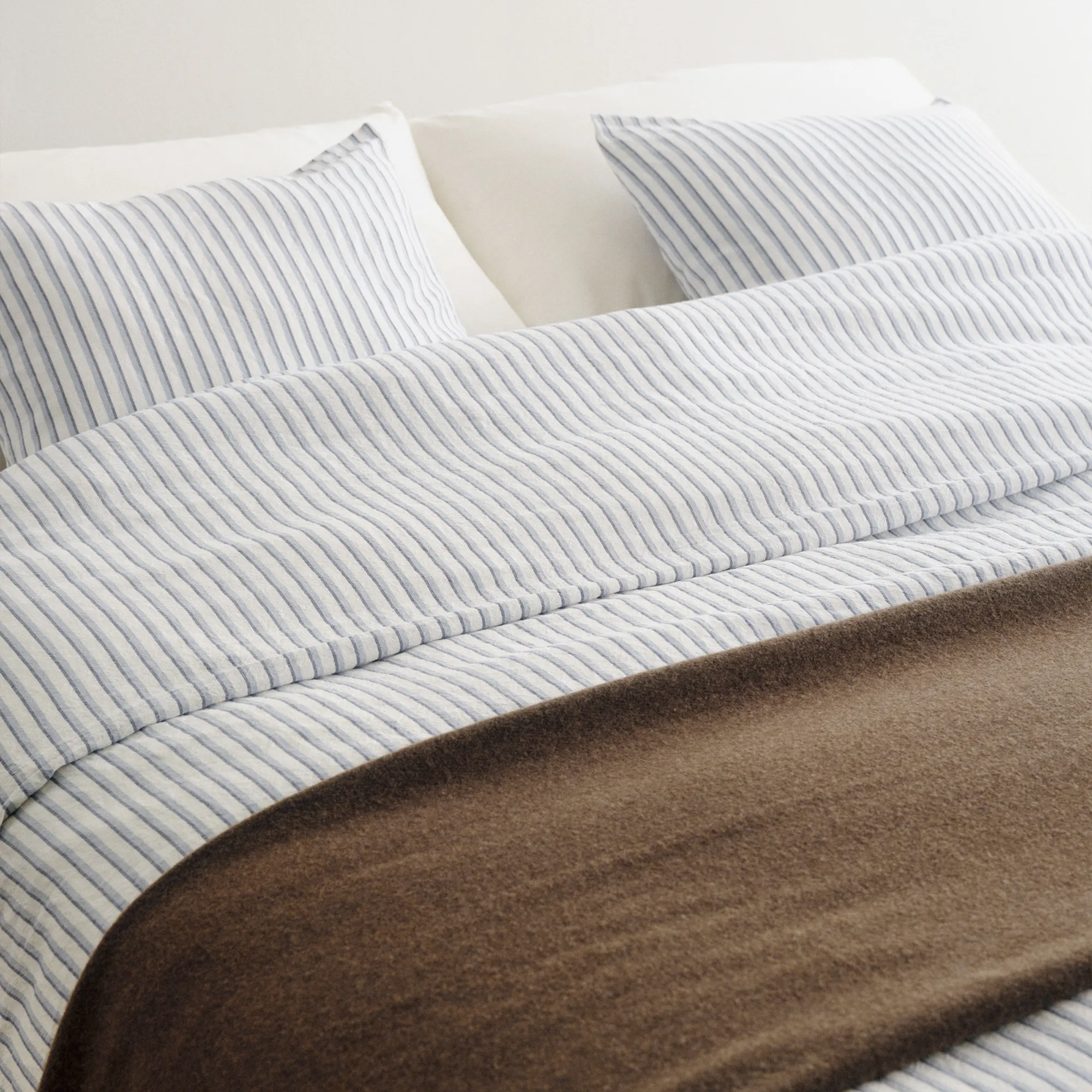 Linen Blend Stripes dekbedovertrek - 2