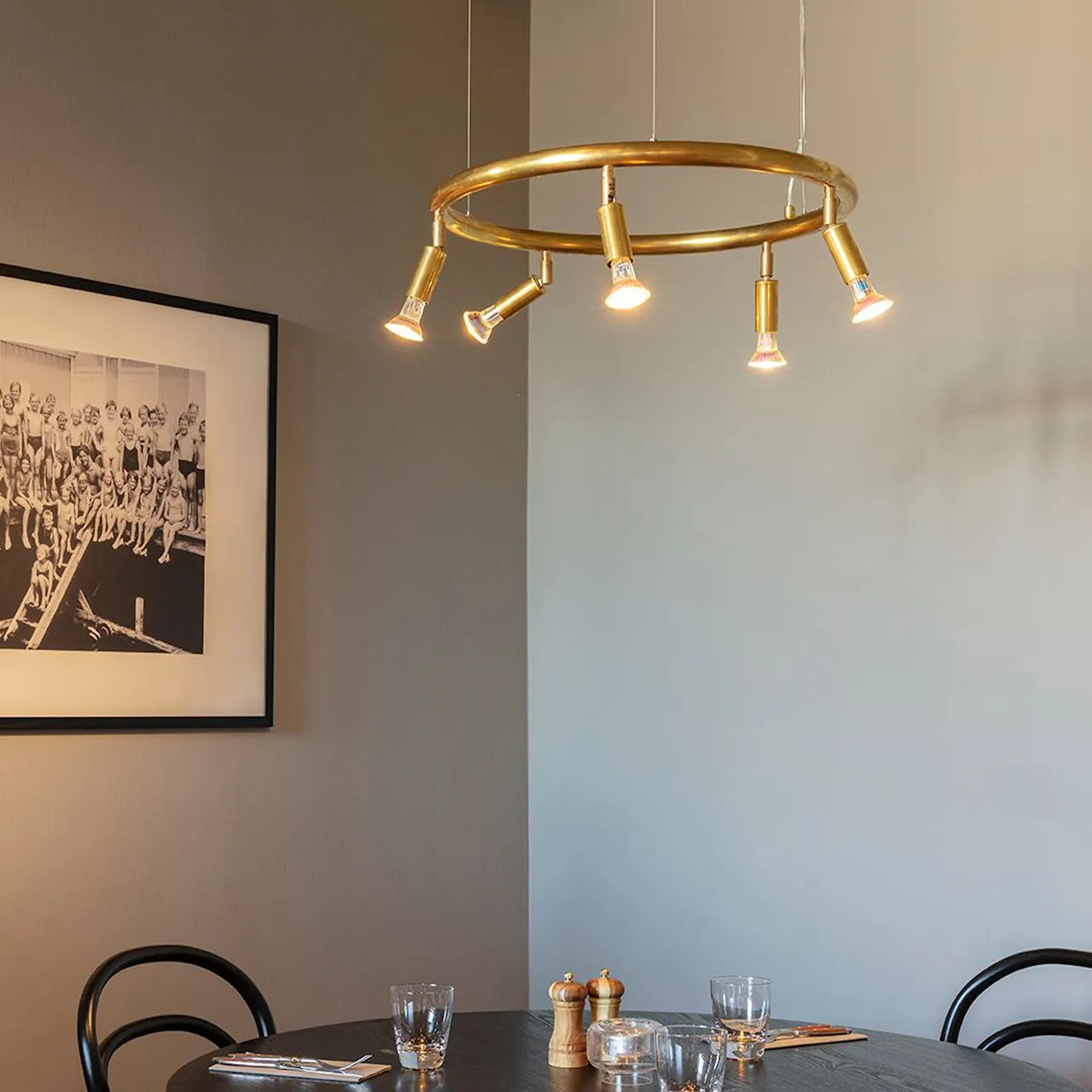 Star 5 Round Ceiling Lamp Ø60 cm