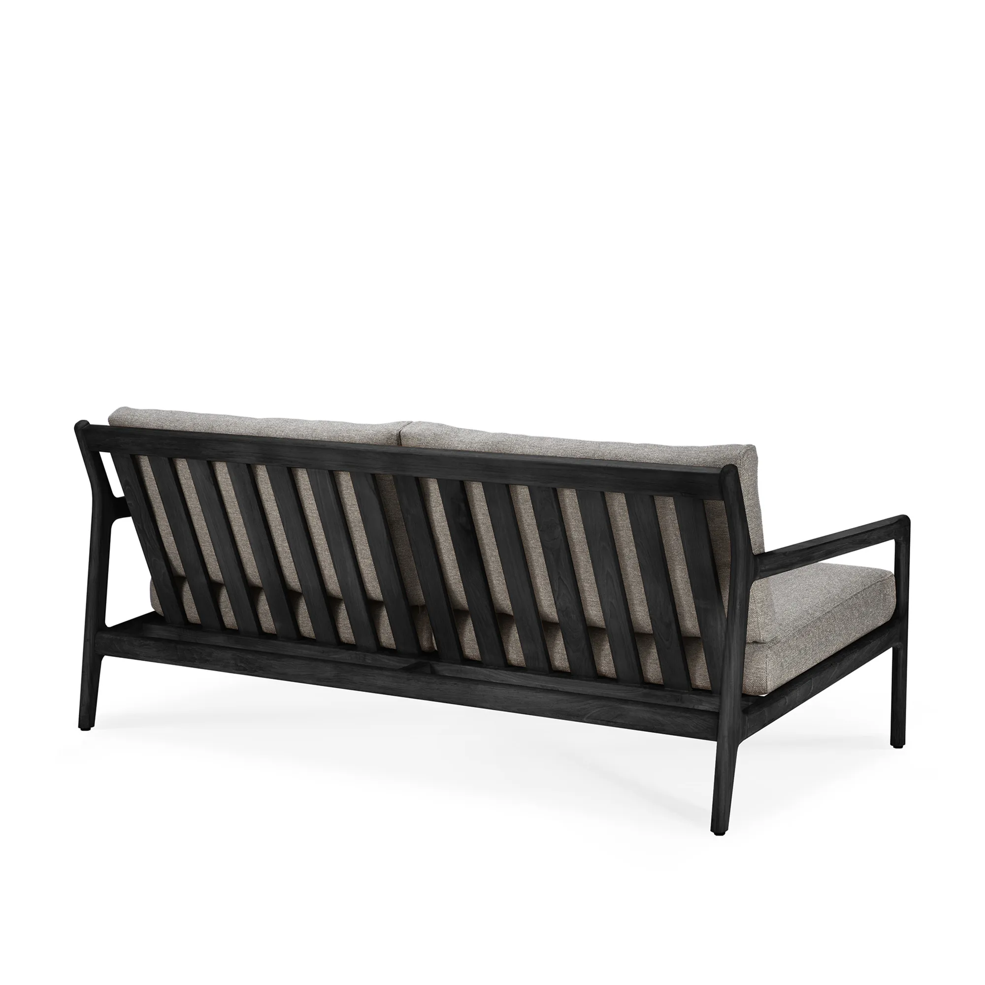 Jack Outdoor Sofa 2-seater Black Teak