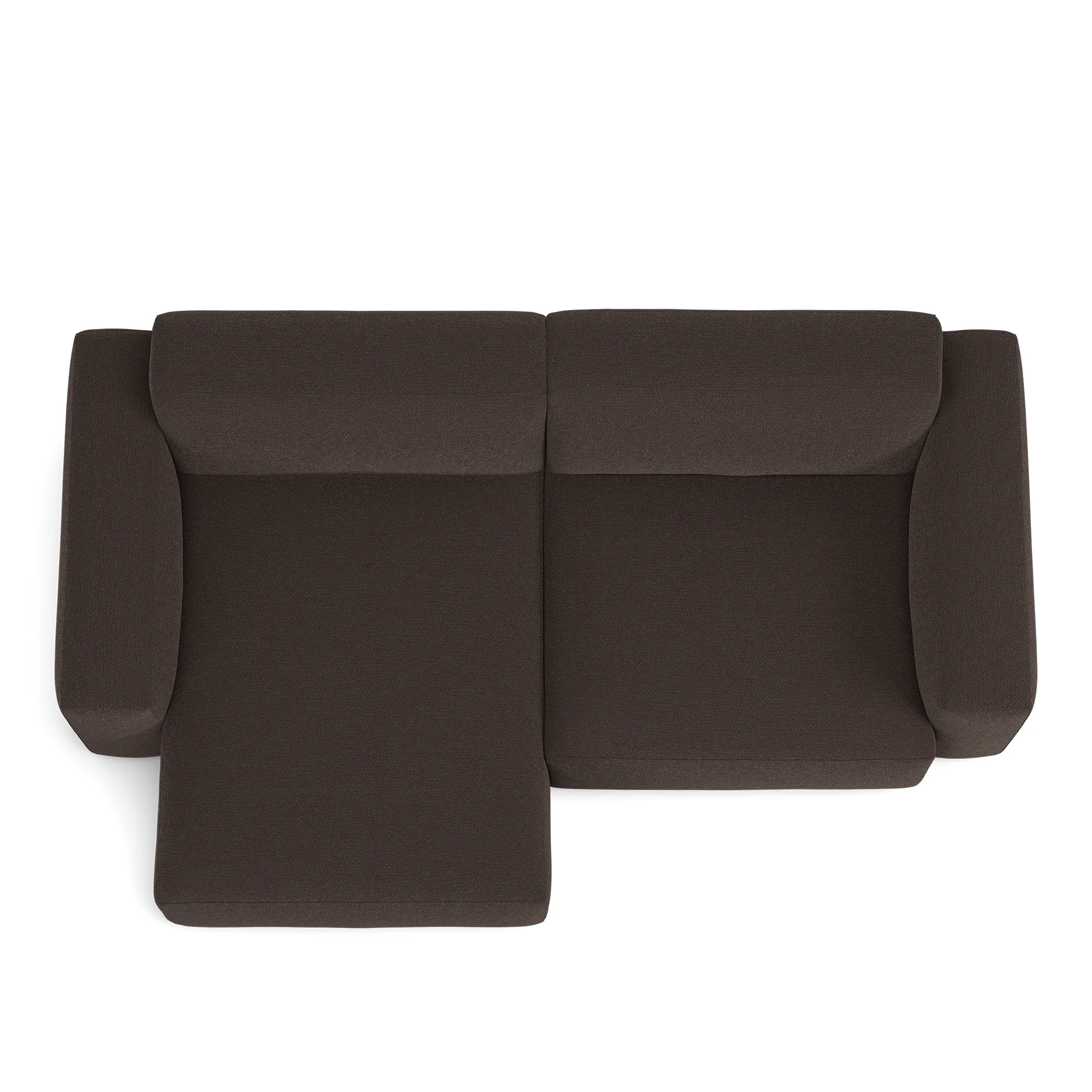 Brick 2-Seater Chaise Lounge Left - 8