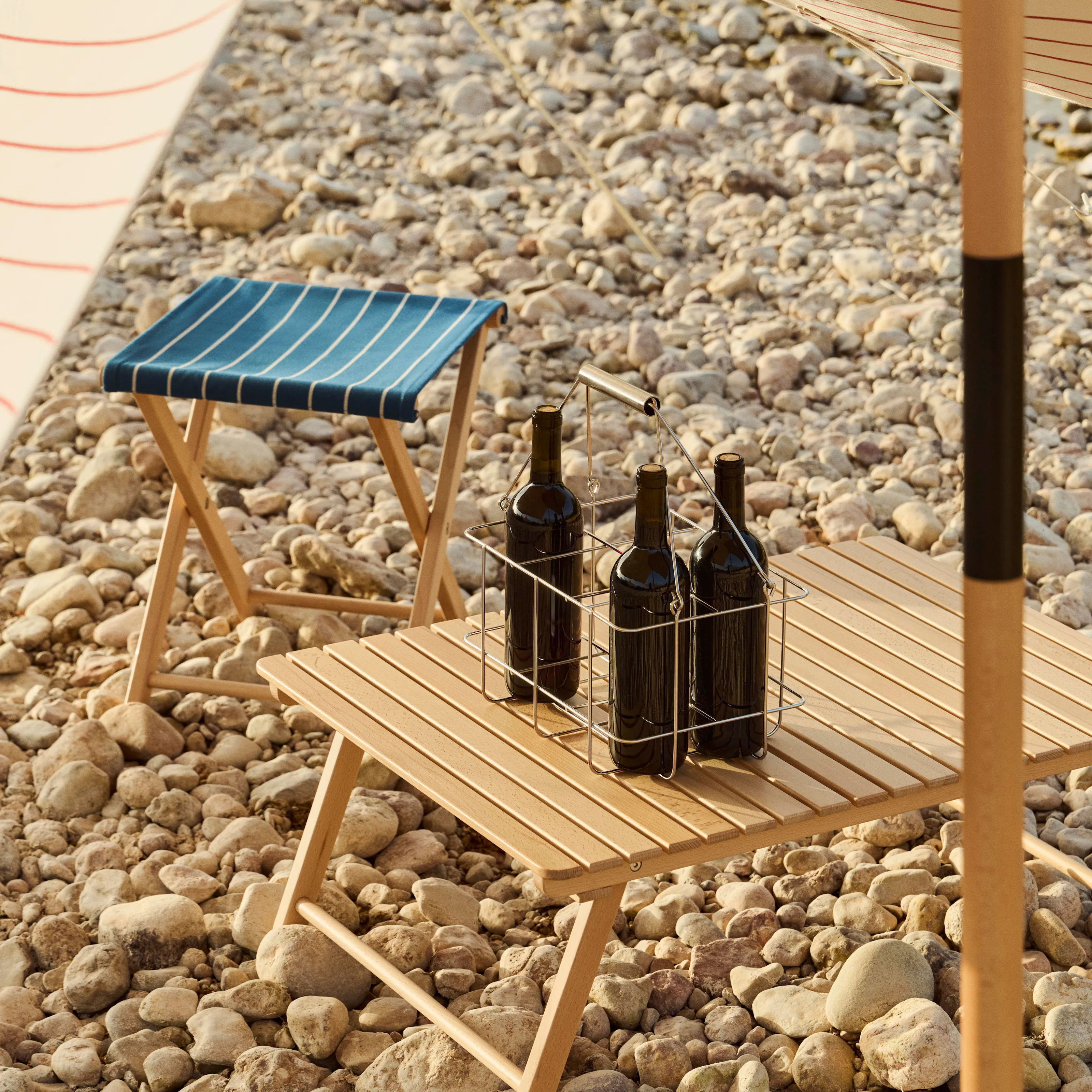 Outdoor Market Folding Stool - 2