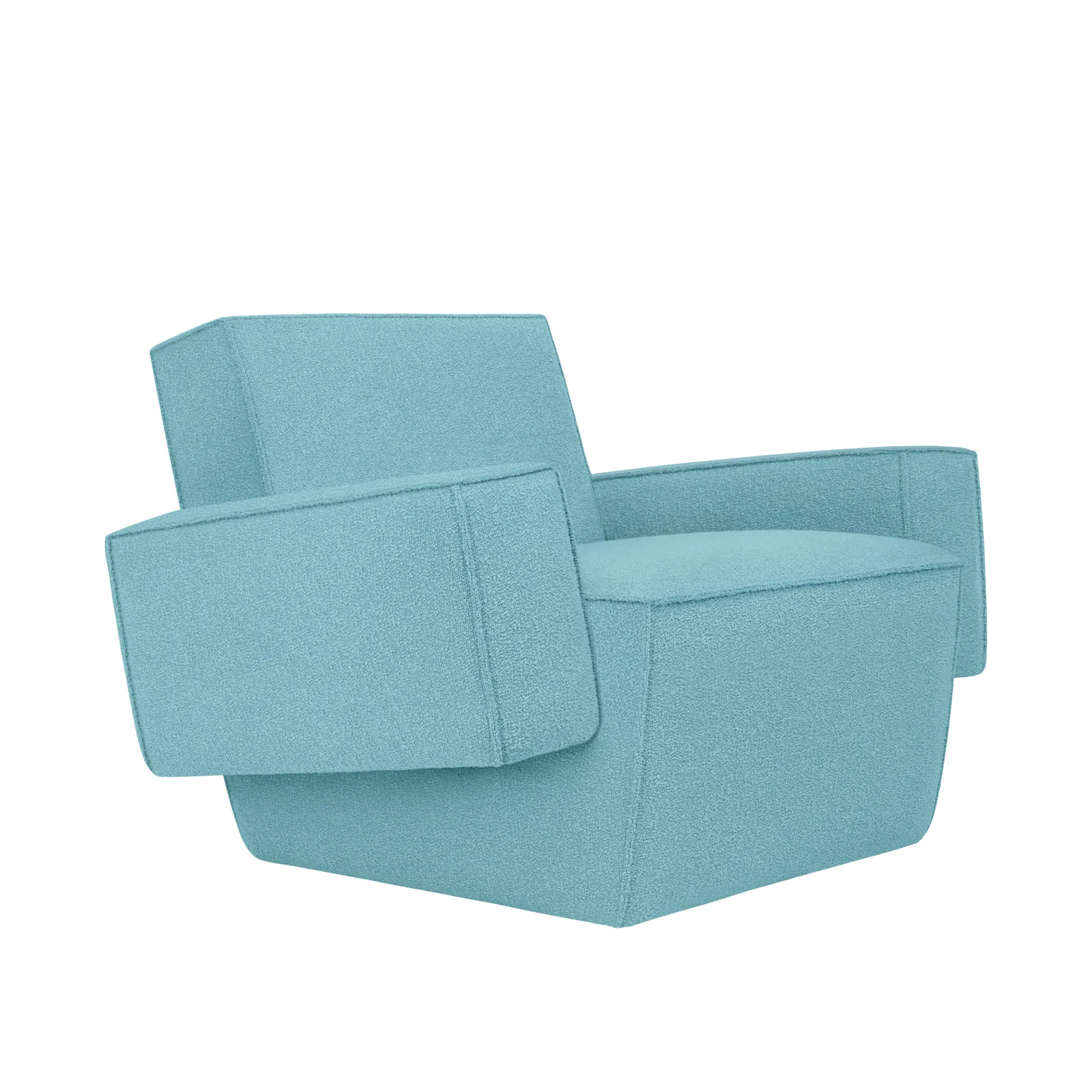 Hunk Lounge Chair With Armrests - 1