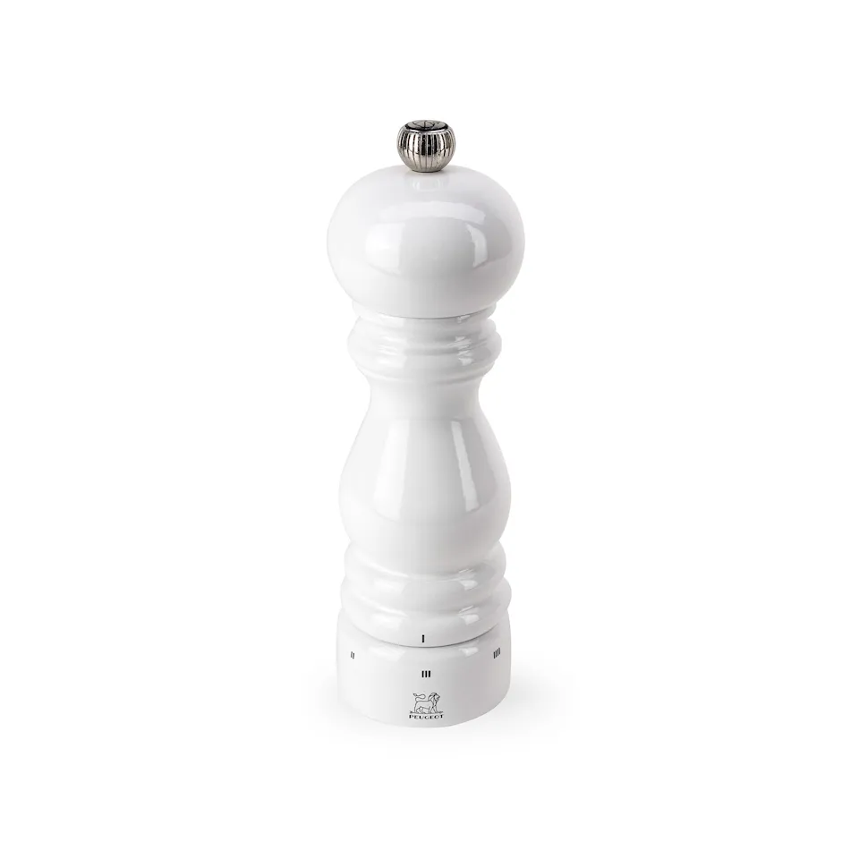 Paris u'select peberkværn lakeret hvid 18 cm