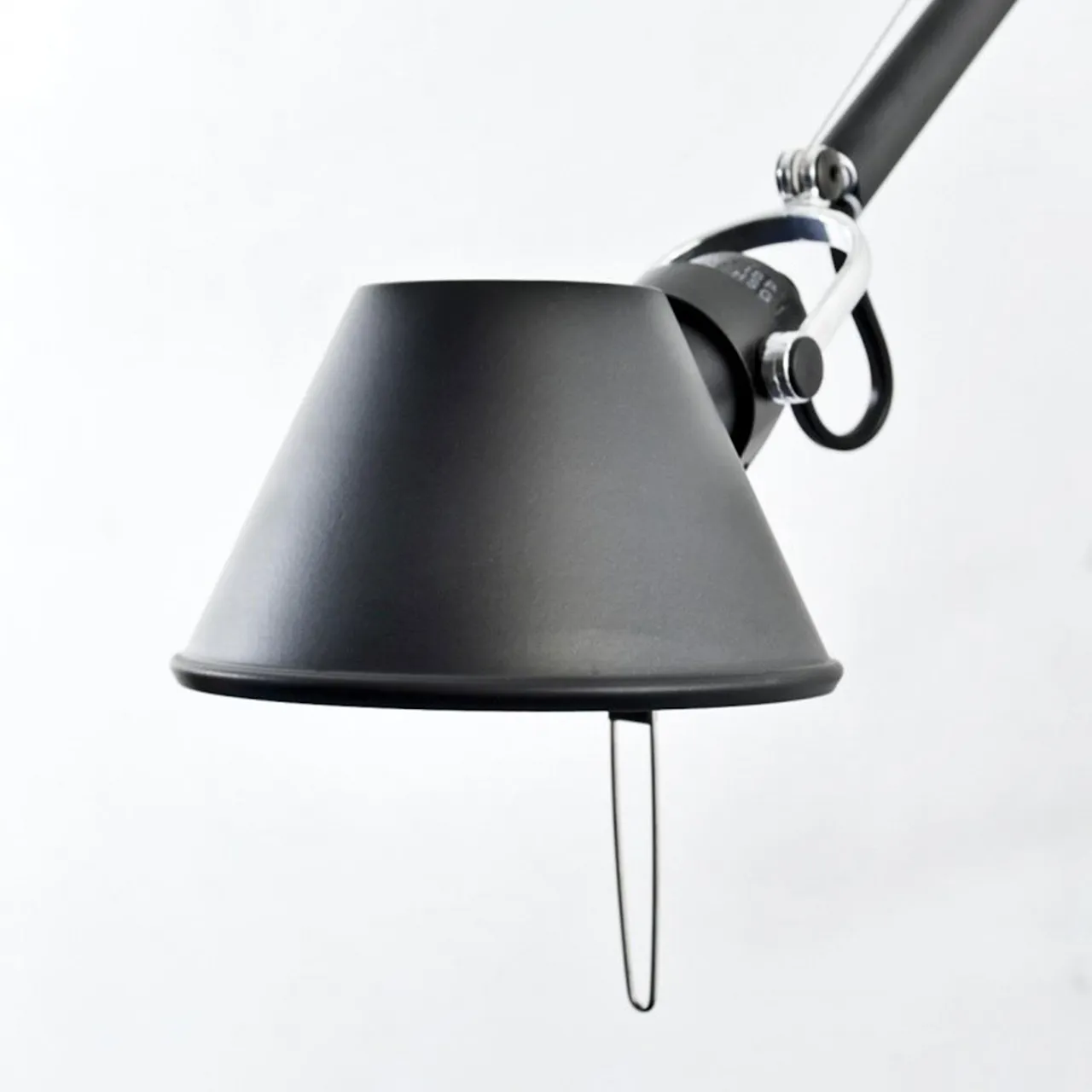 Tolomeo Mini Væglampe, Sort Sokkel E27