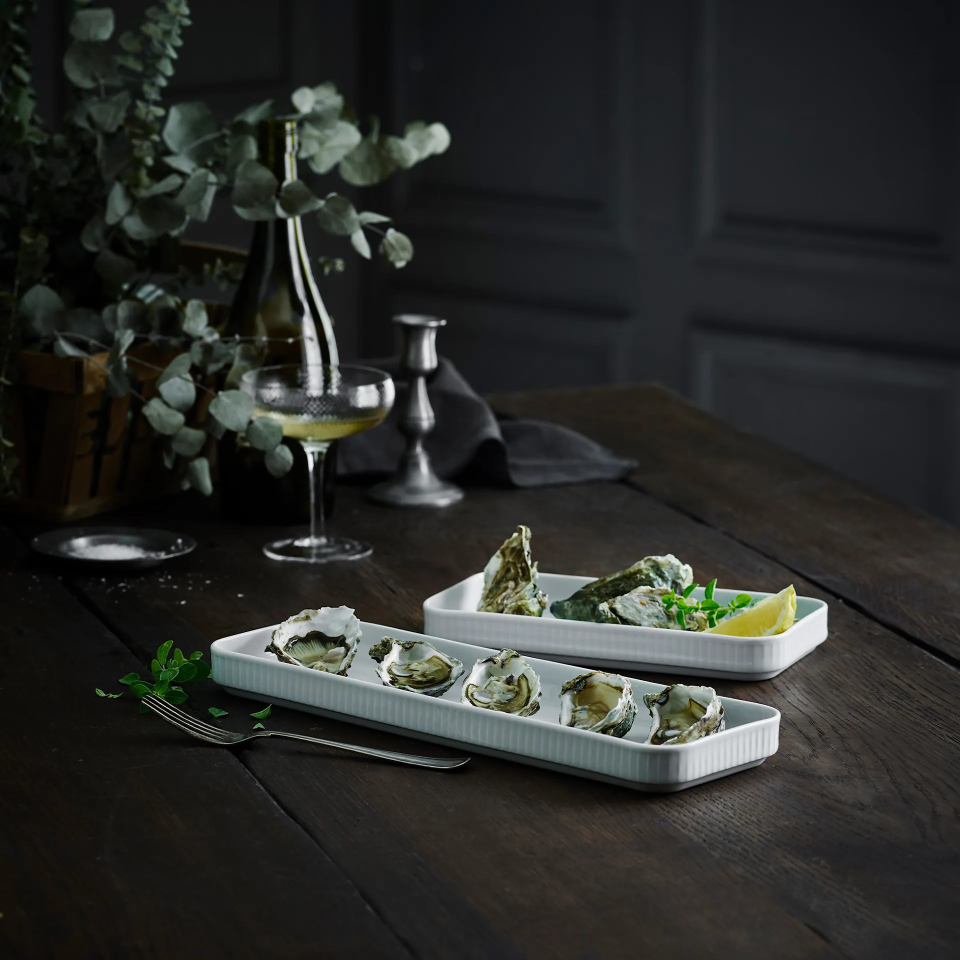 Plissé Rectangular Serving Dish - Pillivuyt - NO GA