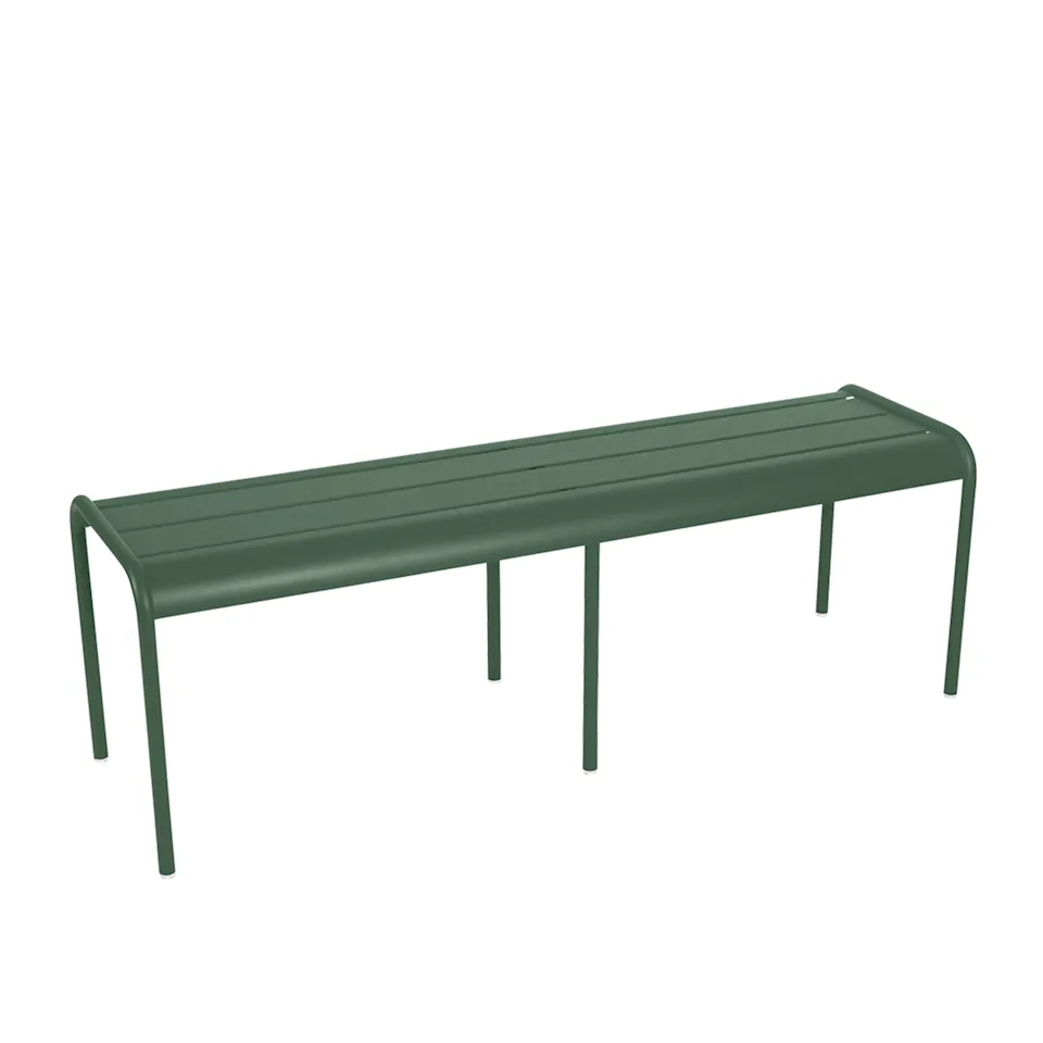 Luxembourg 3/4 Seater Bench, Cedar Green