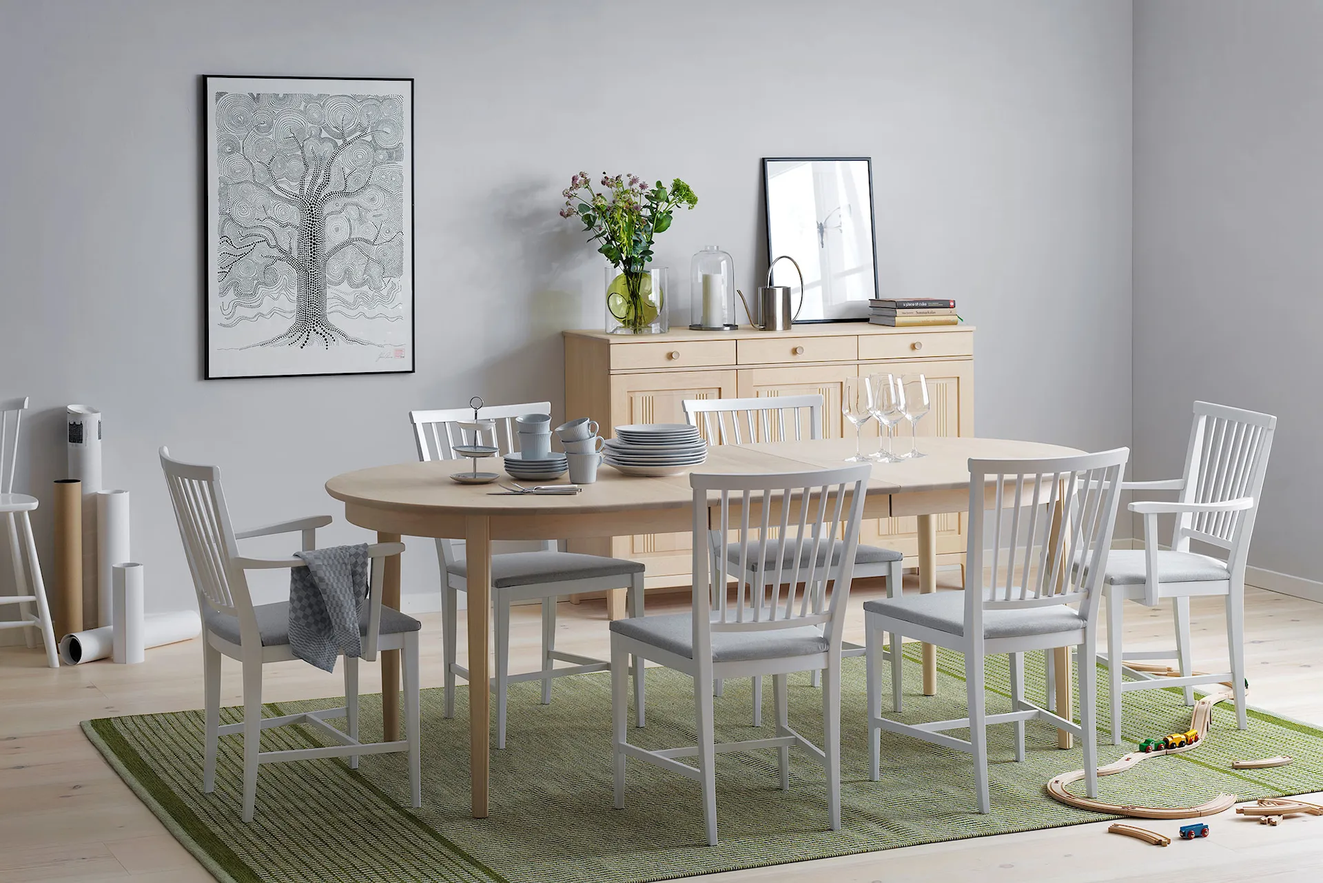 Vardags Dining Table - Stolab - Carl Malmsten - NO GA