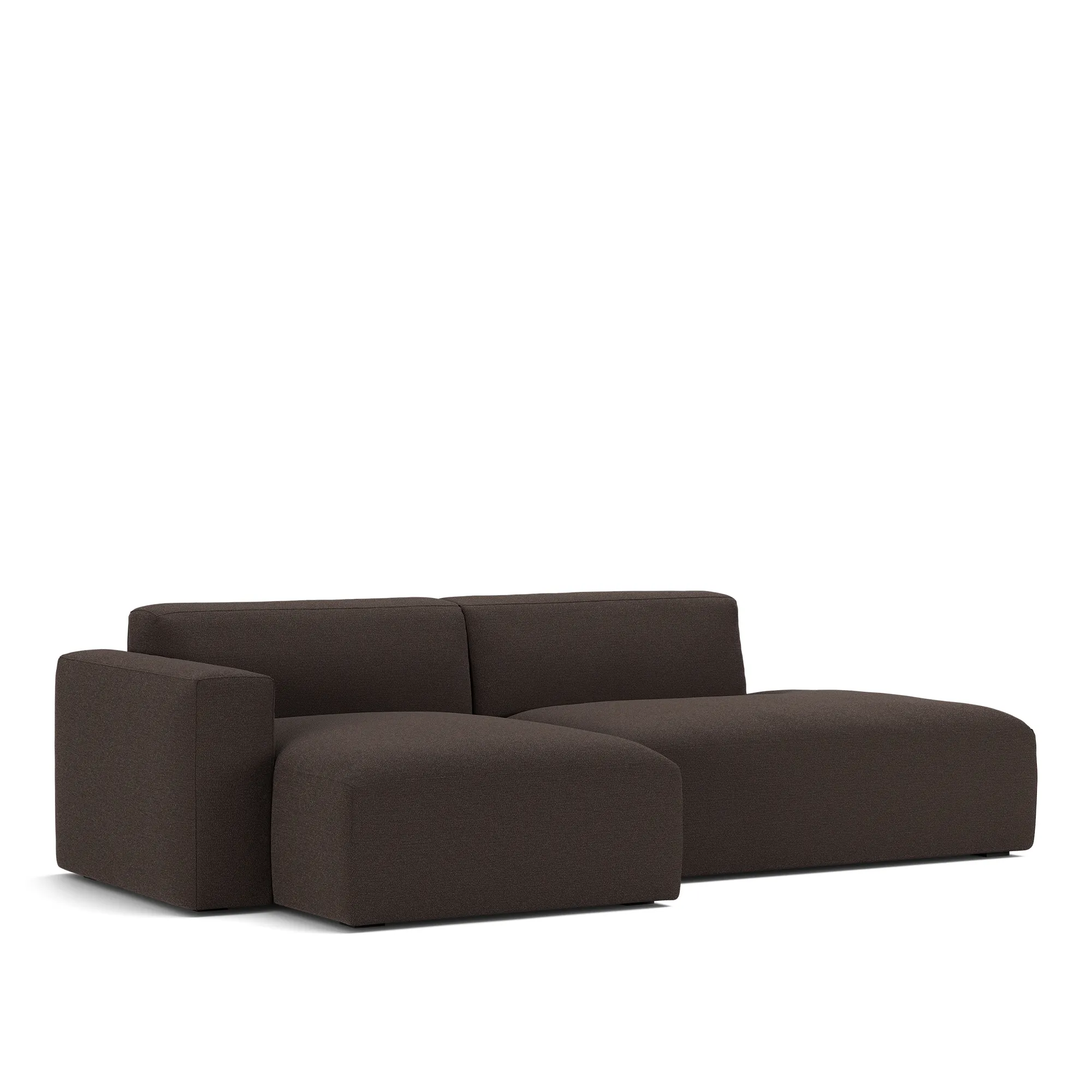 Brick 2-Seater Chaise Lounge Open End Right - 4