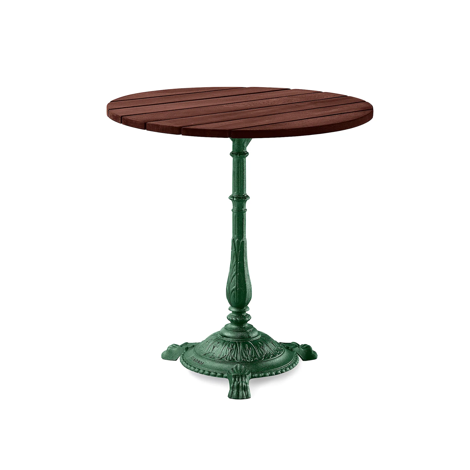 Classic Café Table Brown Lacquered Pine Wood - Byarums Bruk - NO GA