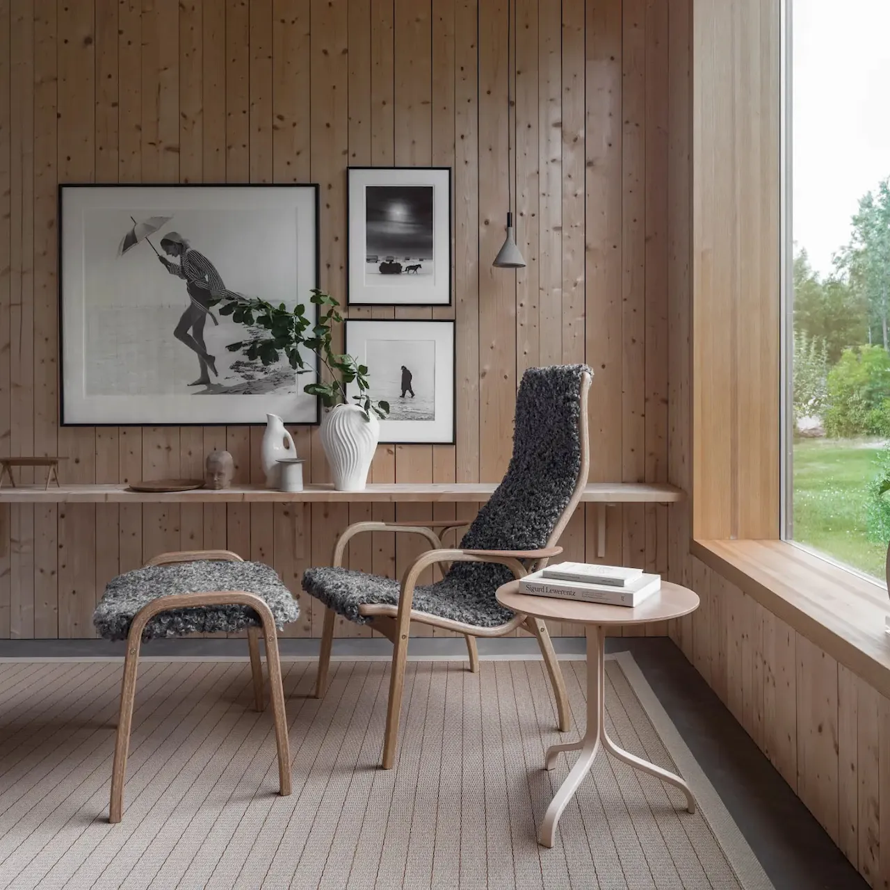 Lamino armchair