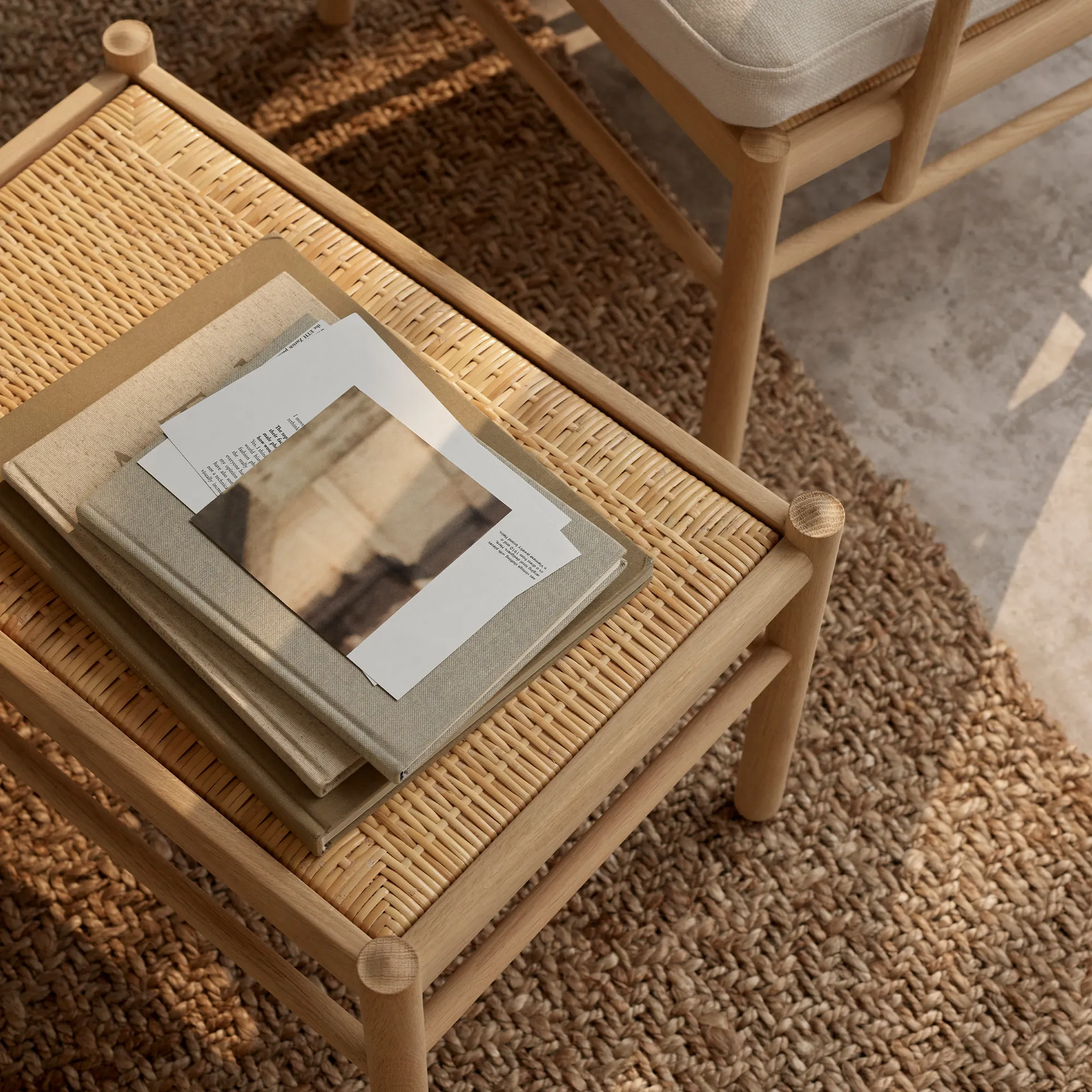 OW149F Colonial Footstool Oak - 3