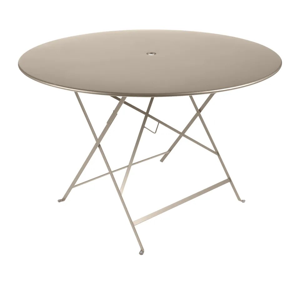 Bistro udendørs spisebord Ø 117 cm