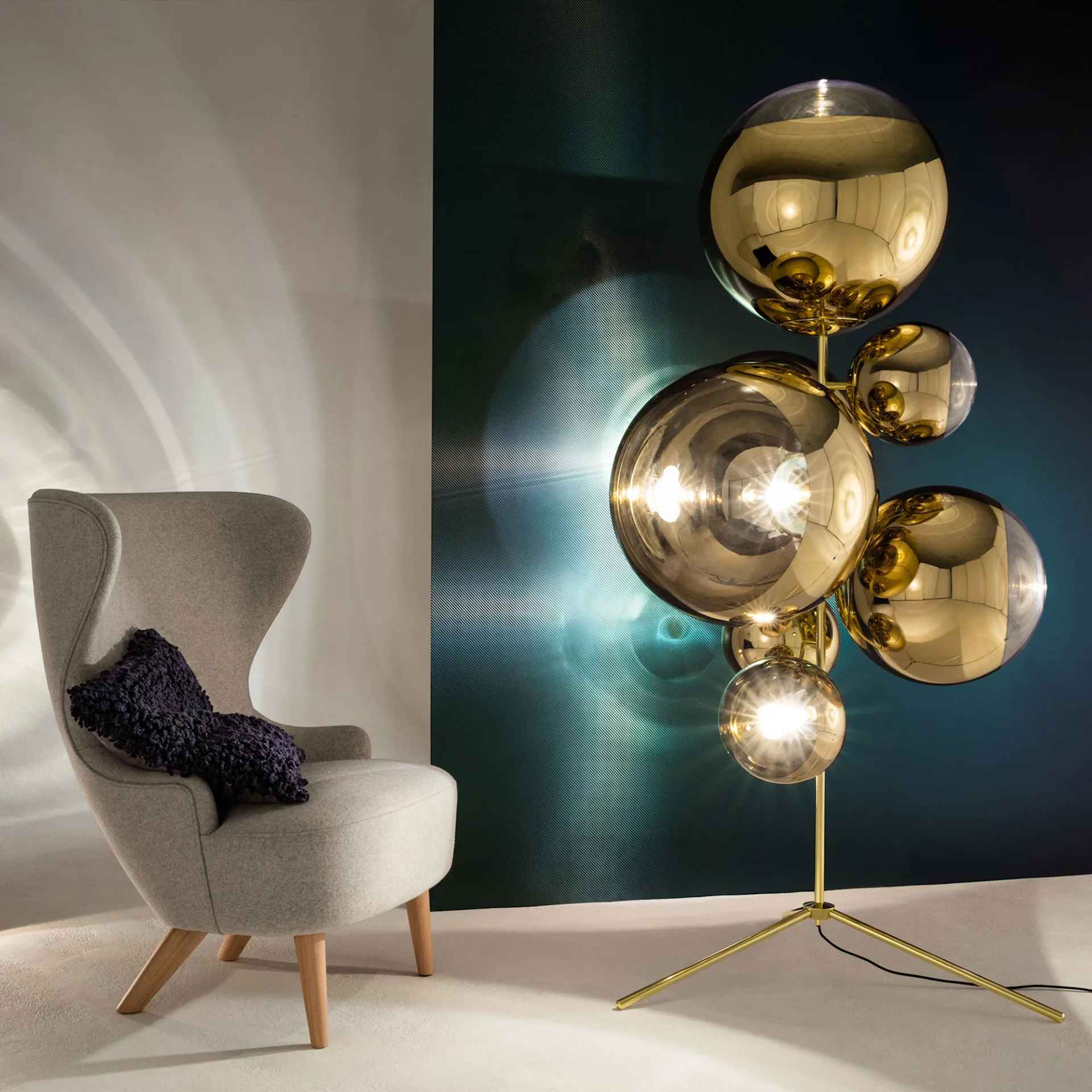 Mirror Ball Stand Chandelier - Tom Dixon - NO GA