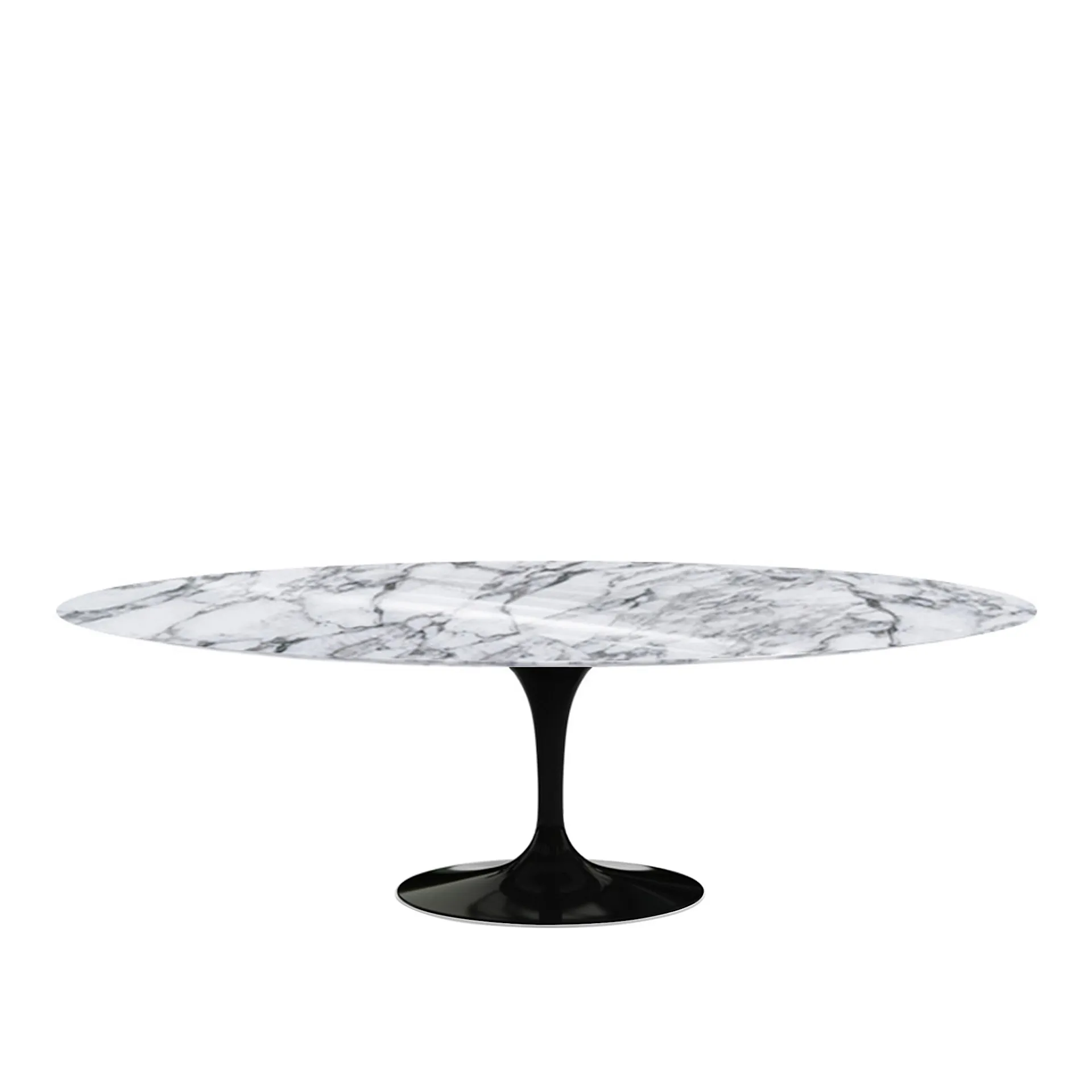 Saarinen Oval Dining Table 244 cm Black - Knoll - Eero Saarinen - NO GA