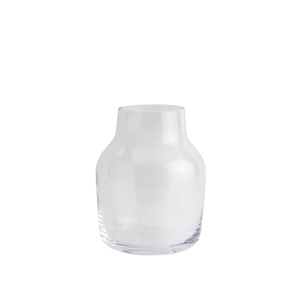 Silent vase 15 cm clear