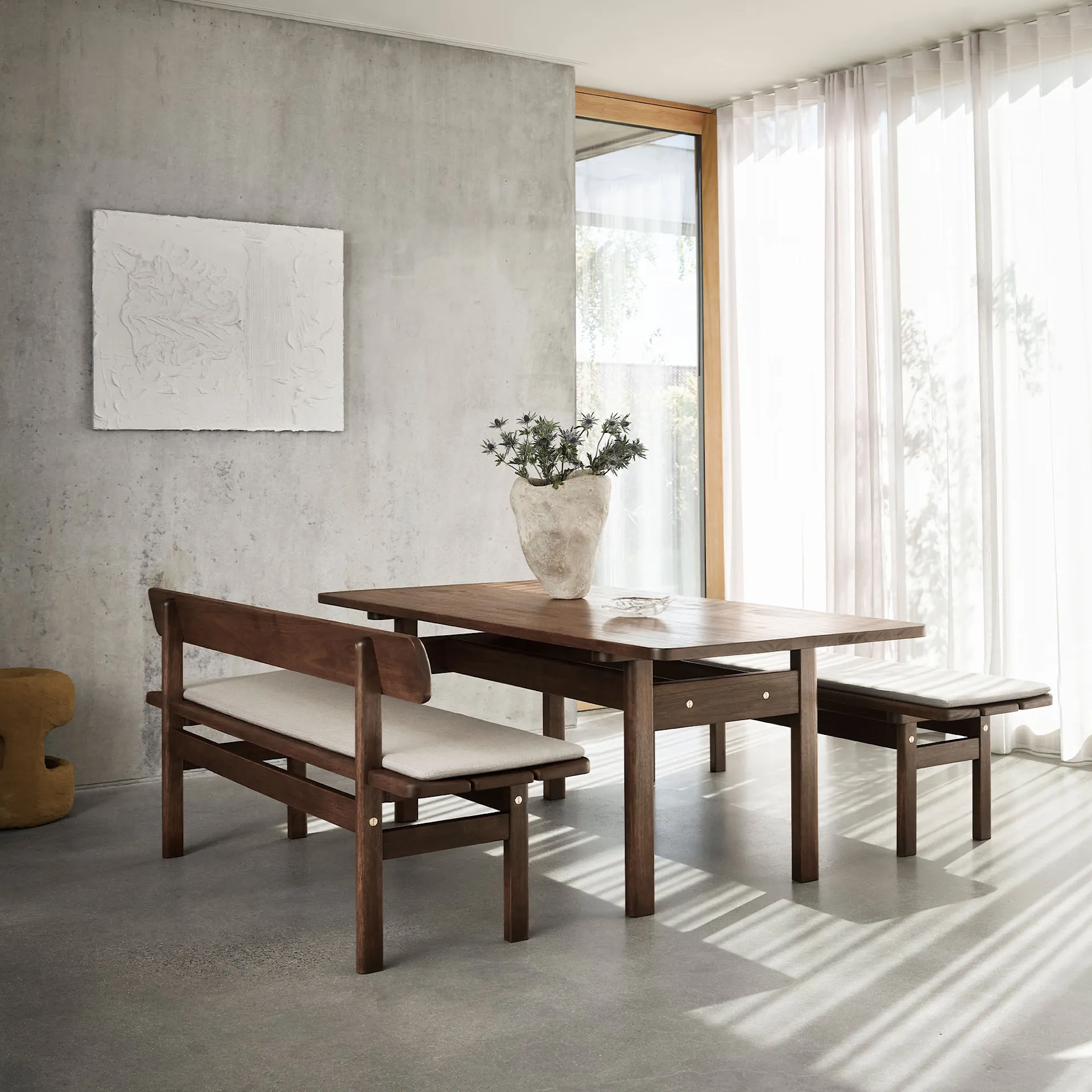 BM0698 Asserbo Table - Eucalyptus, Dark Oil - Carl Hansen - Børge Mogensen - NO GA