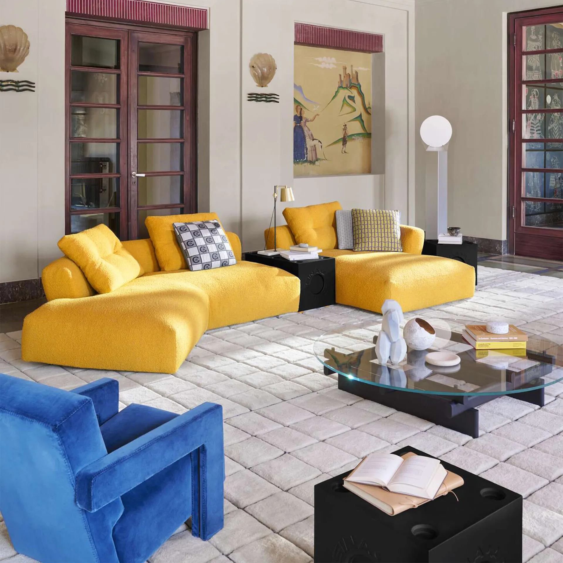 Sengu Bold Modular Sofa - Cassina - Patricia Urquiola - NO GA