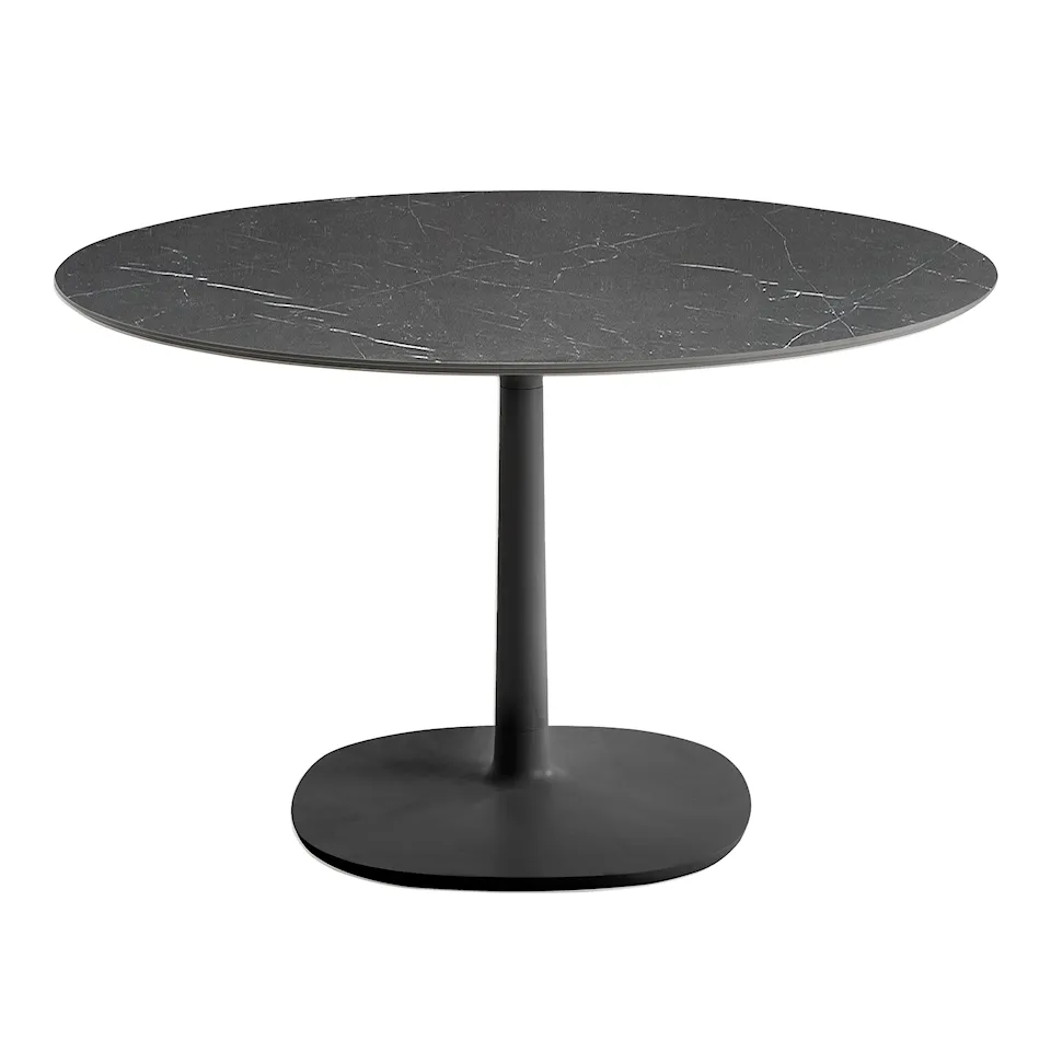 Multiplo 4136 round table Ø135 with large square base