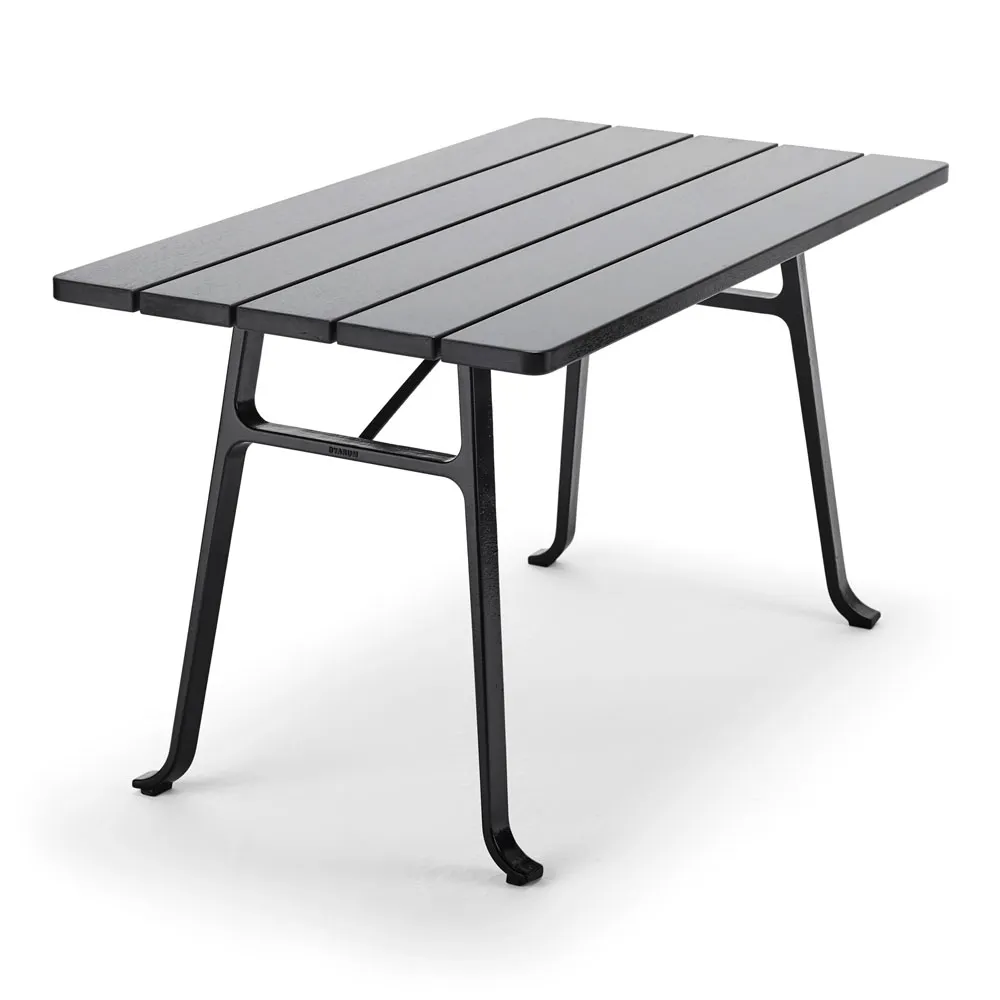 Seriff Table Black Lacquered Mahogany - 1