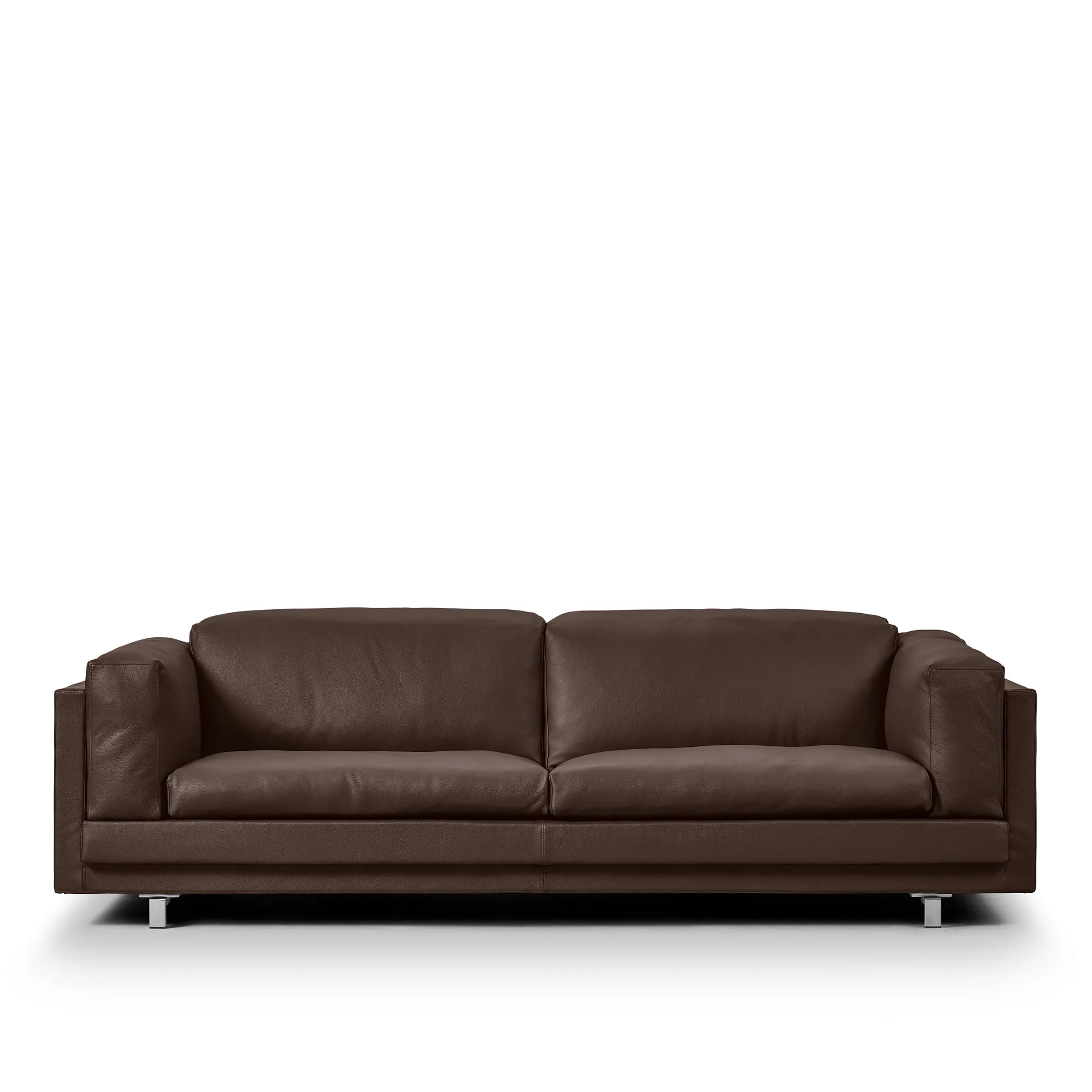 Tub 3-Seater Sofa Leather - 1