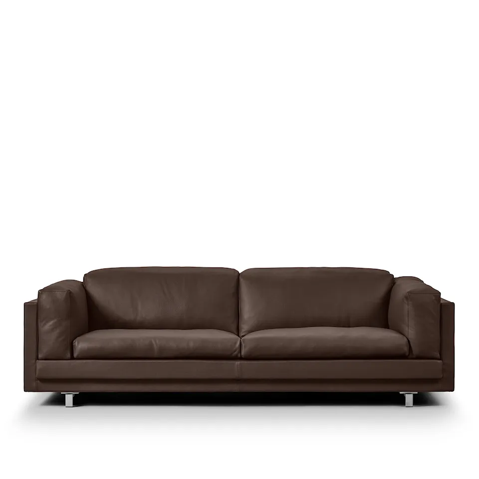 Tub 3-Seater Sofa Leather