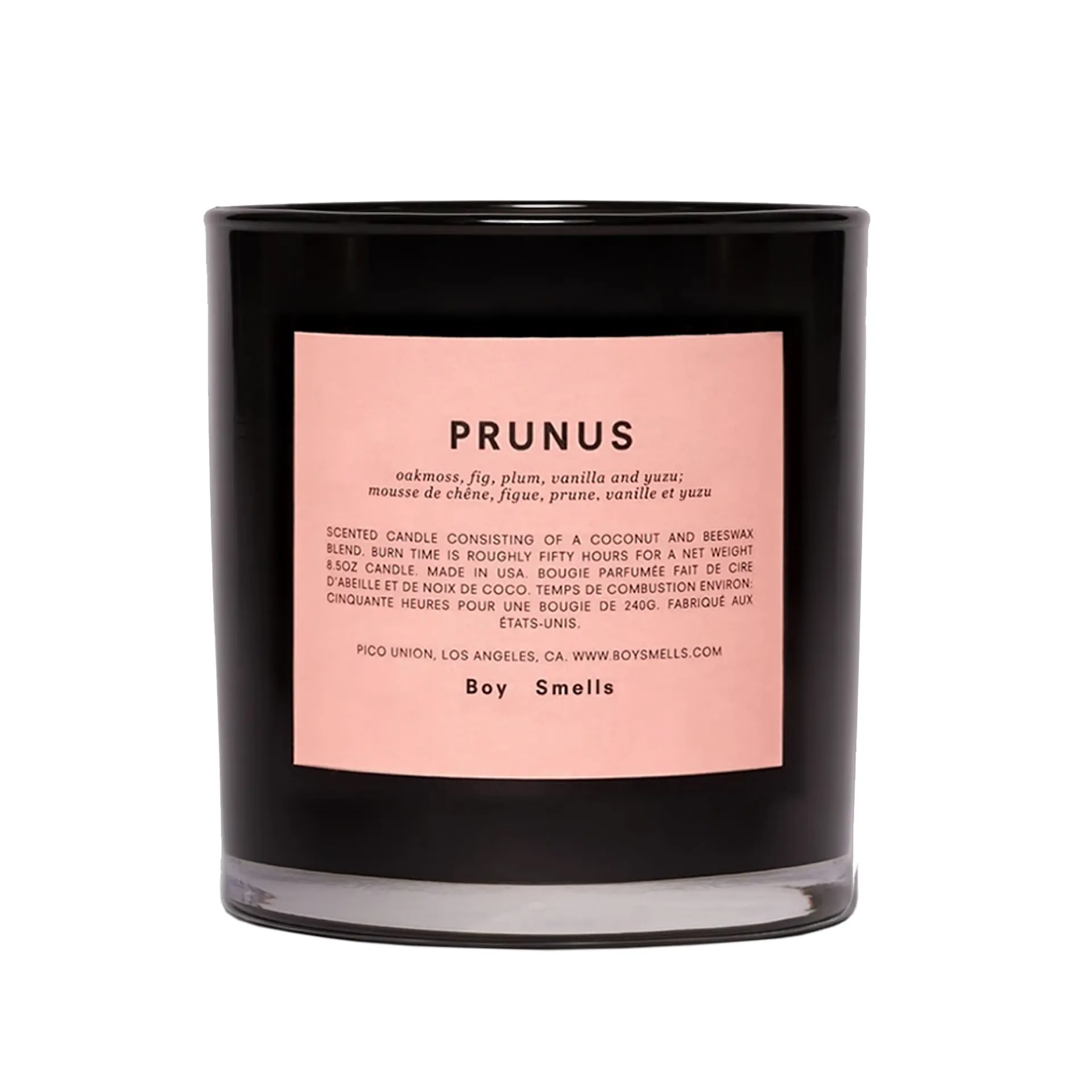 Prunus Scented Candle - Boy Smells - NO GA