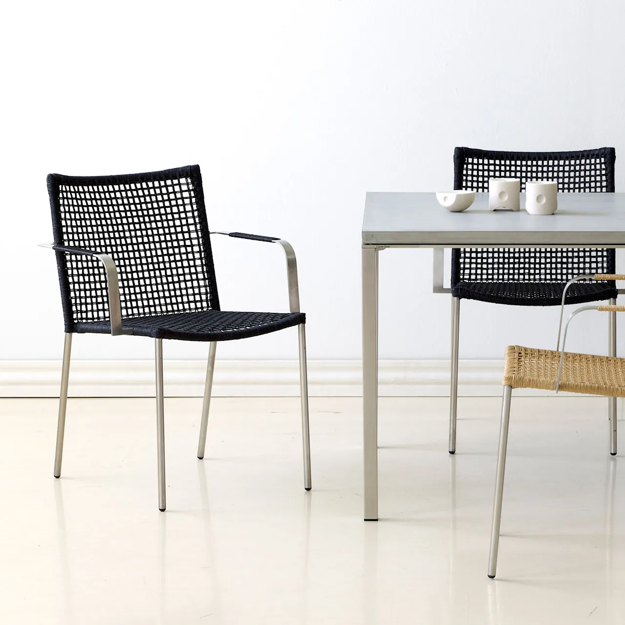 Straw Dining Chair