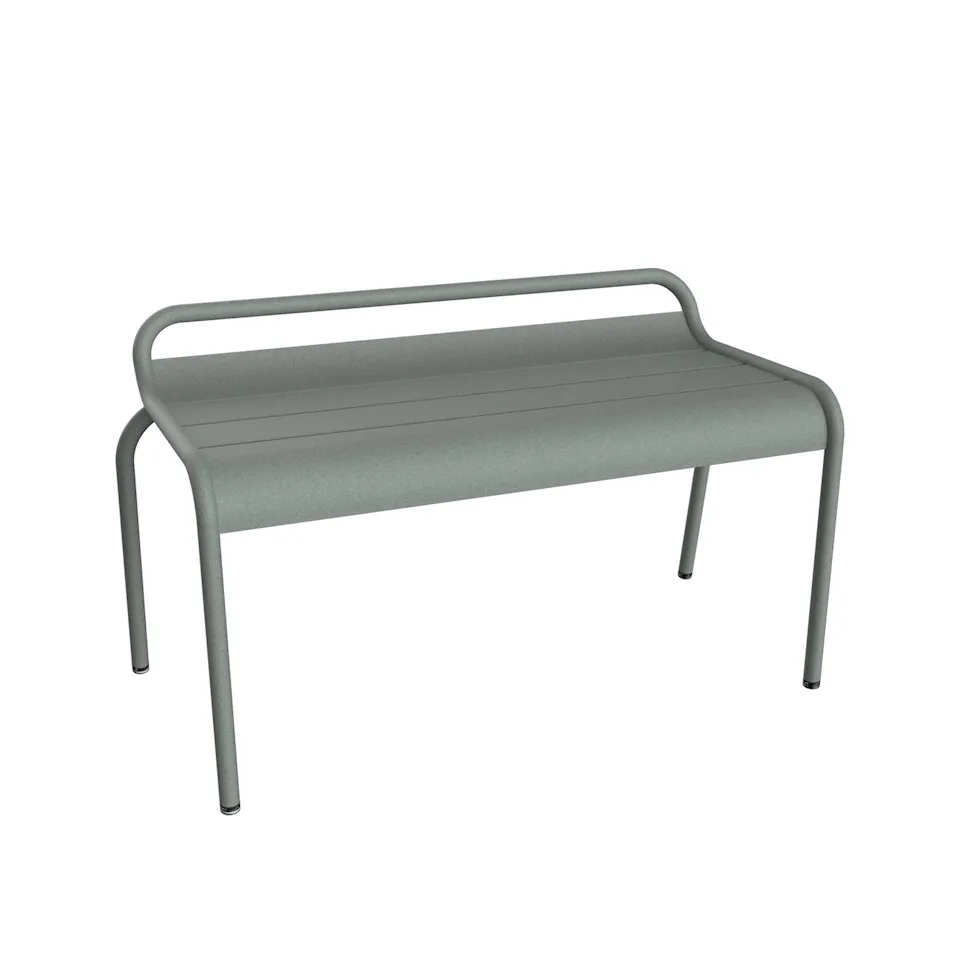 Luxembourg Compact Bench - Lapilli Grey