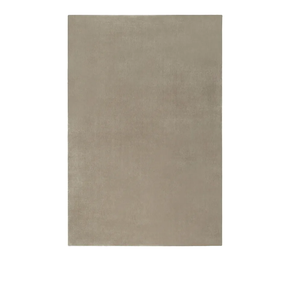 Grand Warm Gray Wool Rug