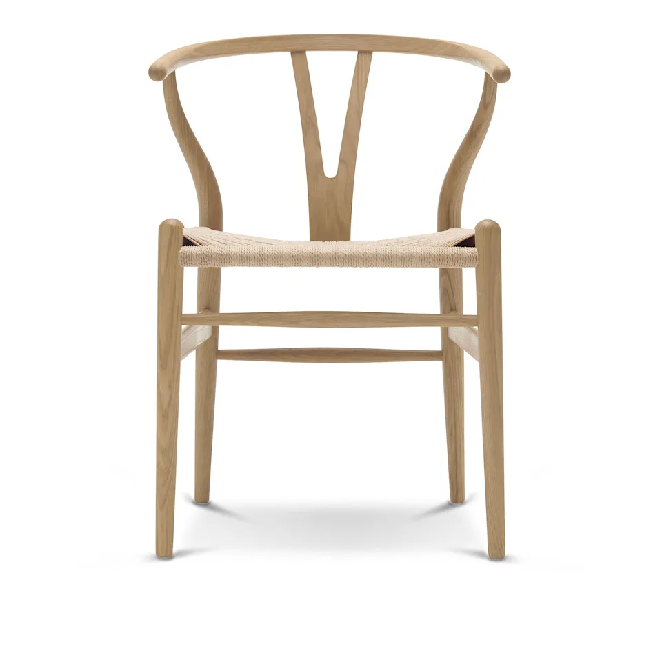 CH24 Wishbone Chair Soaped Oak/Natural cord