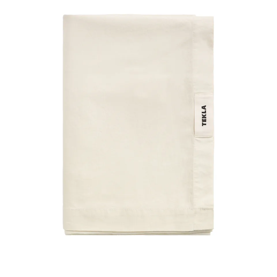 Percale Solid Winter White onderlaken