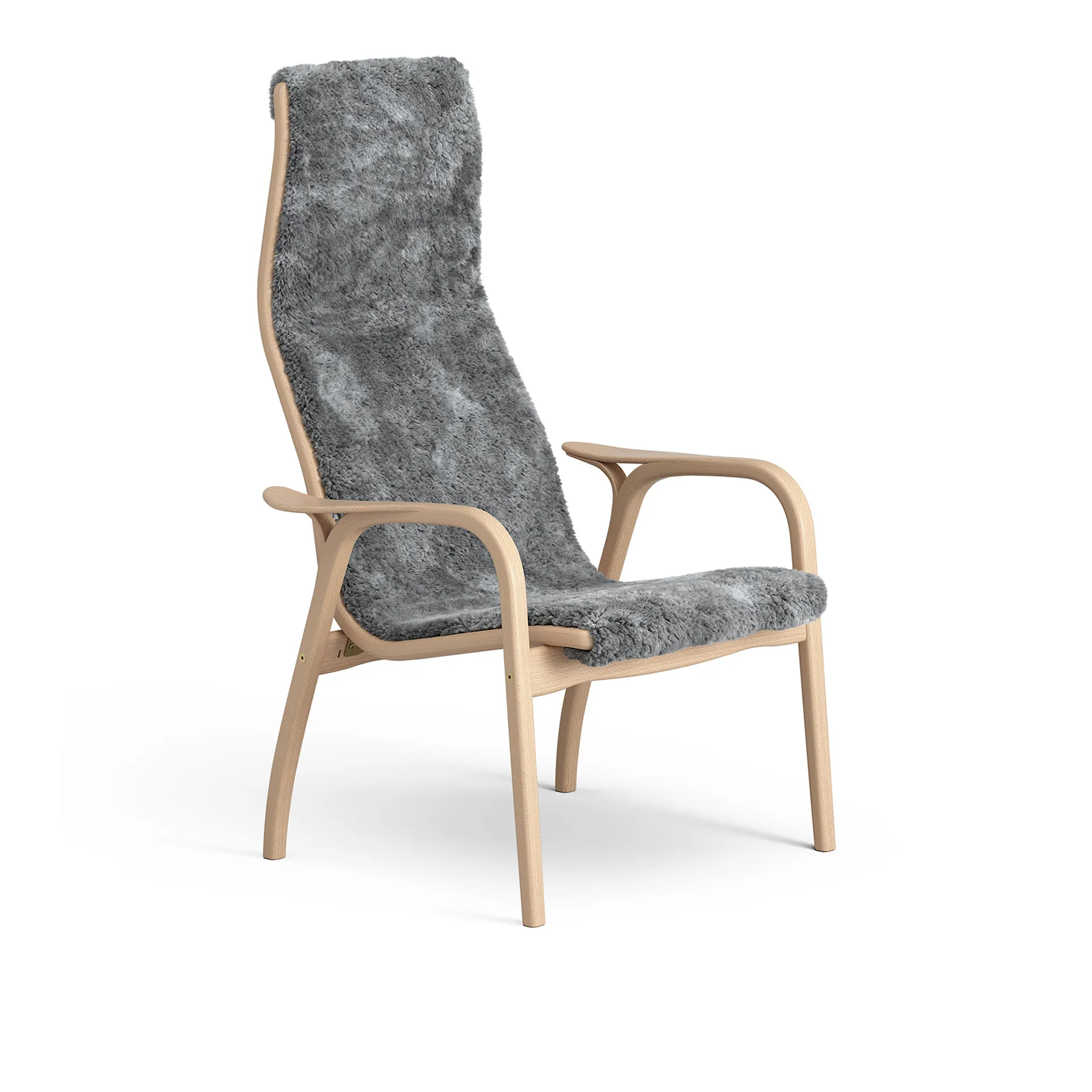 Lamino Armchair Lacquered Beech - Swedese - Yngve Ekström - NO GA