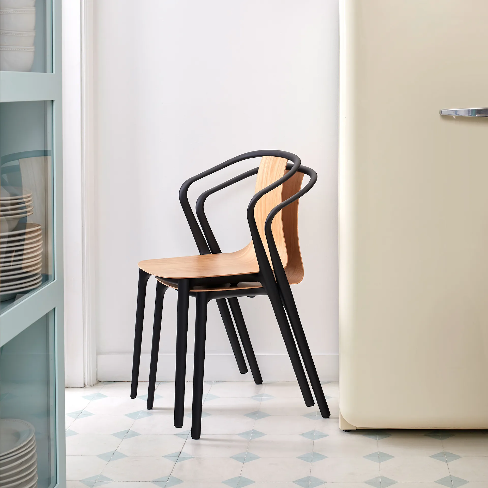 Belleville Armchair Wood - Vitra - Ronan & Erwan Bouroullec - NO GA