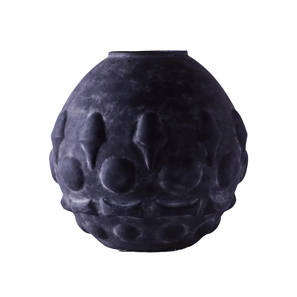 St. Mary vase black