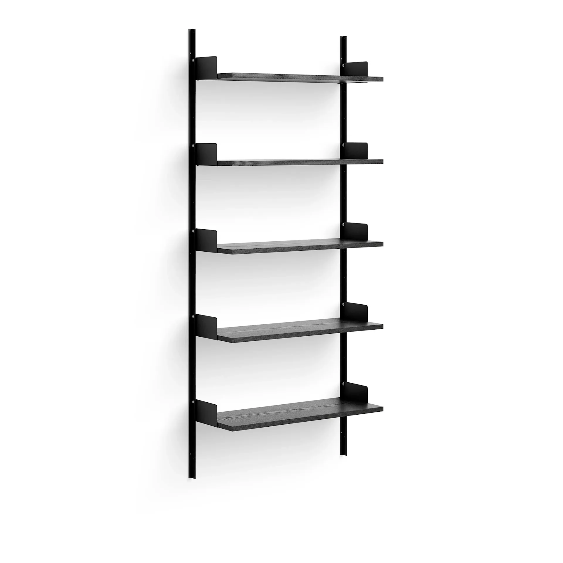 New Works Wall Shelf 190 - Black Ash/Black - New Works - NO GA