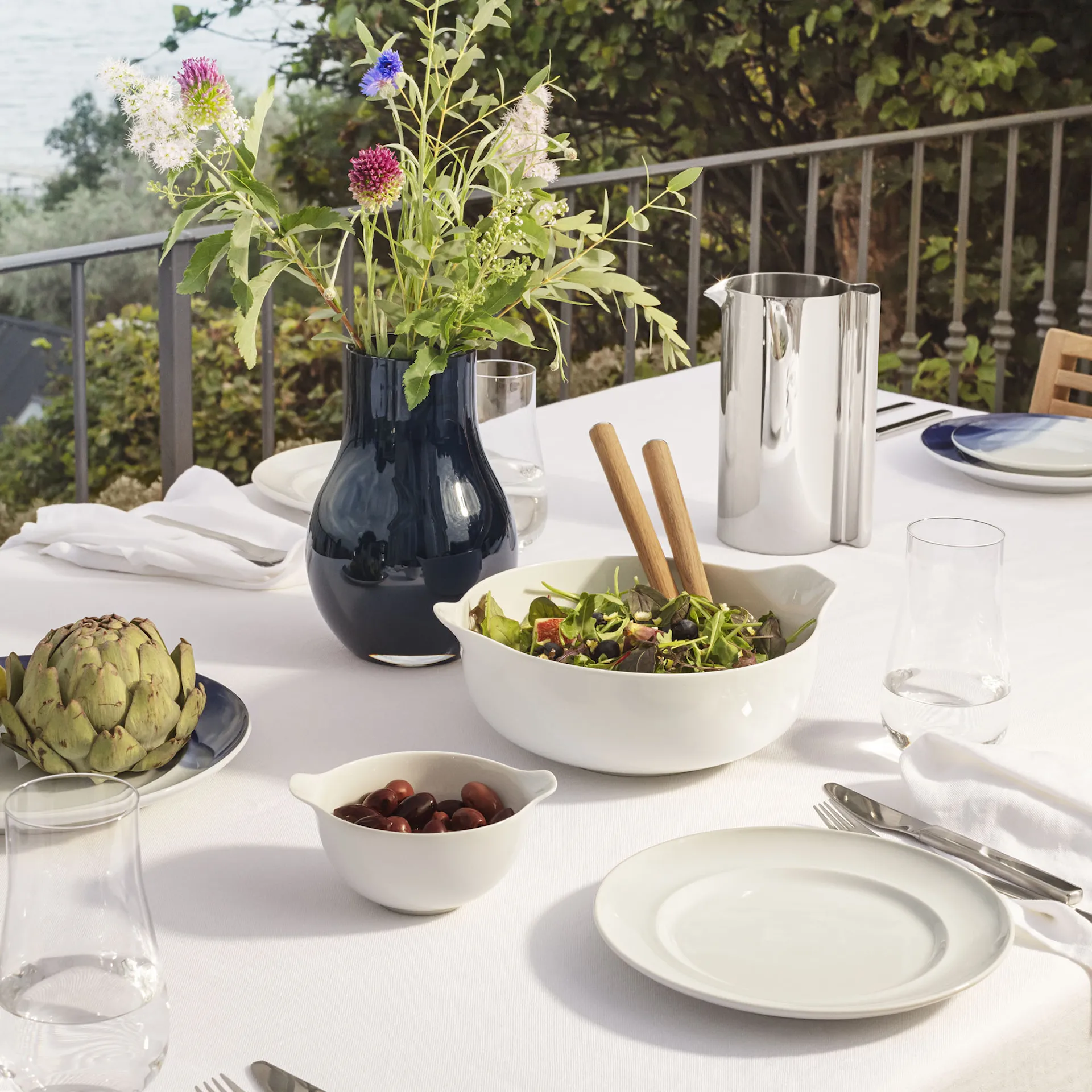 Koppel kande i rustfrit stål 1,5 L - Georg Jensen - Henning Koppel - NO GA