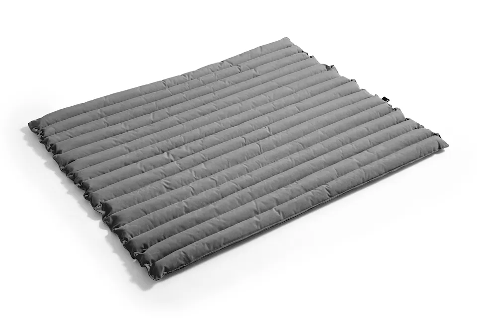Gewatteerd kussen voor traverse loungebank met & zonder armleuningen - Black Pepper