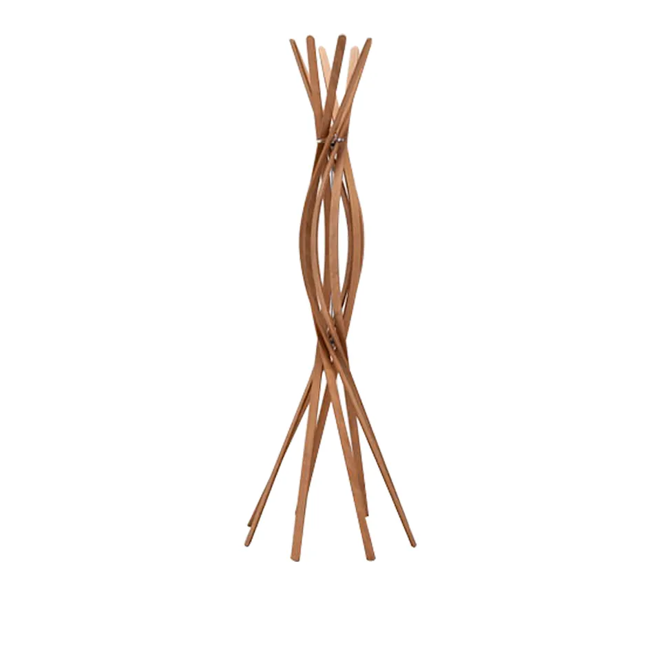 Twist Coat Stand D60X165H Bois Blond