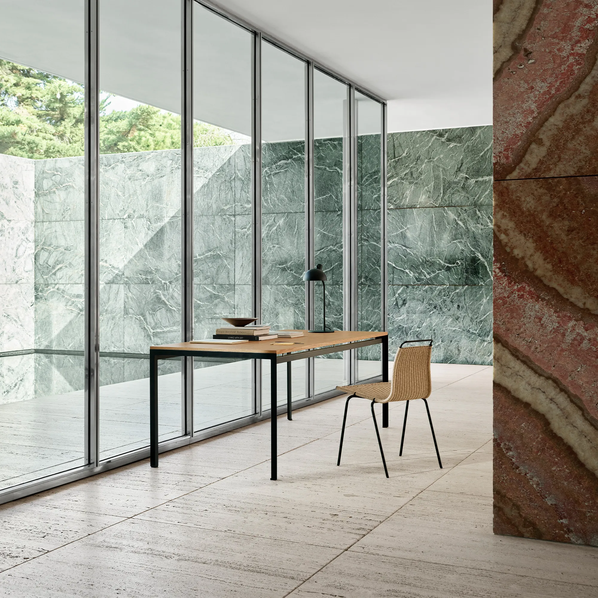 PK52 Professorbord skrivebord - 2