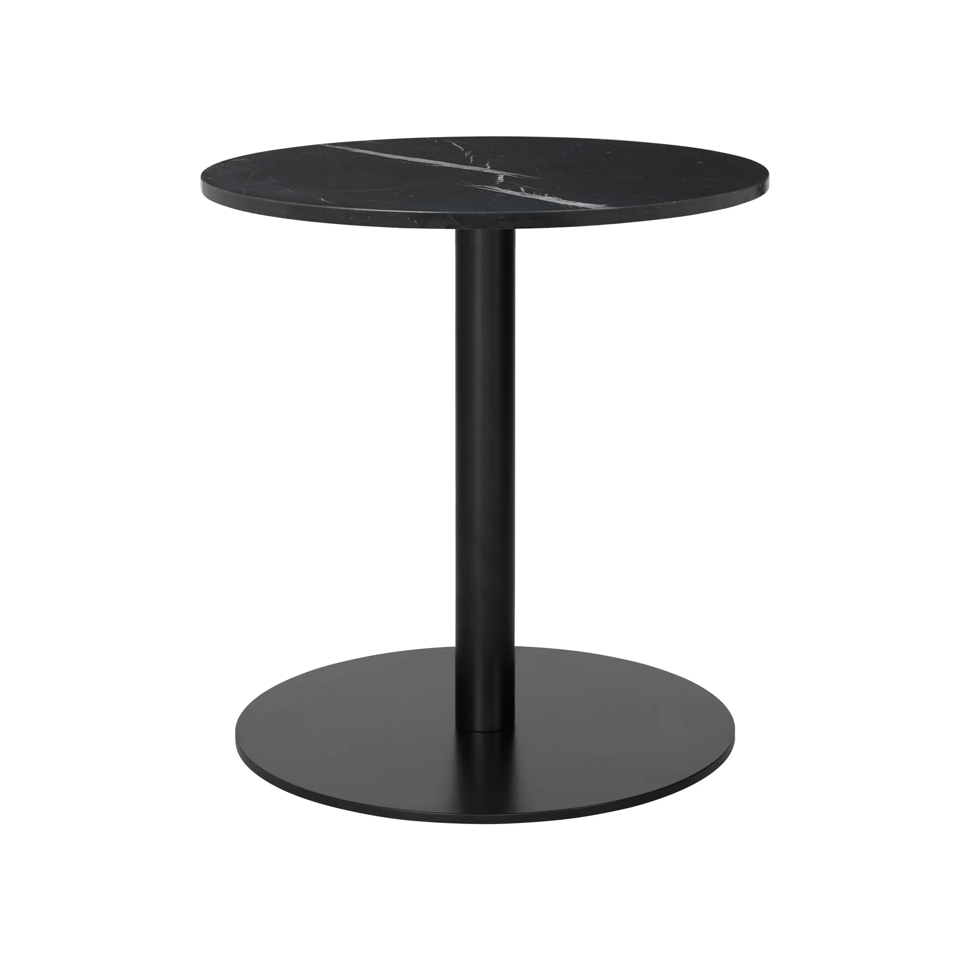 GUBI 1.0 Lounge Table Ø60 cm Black - 1