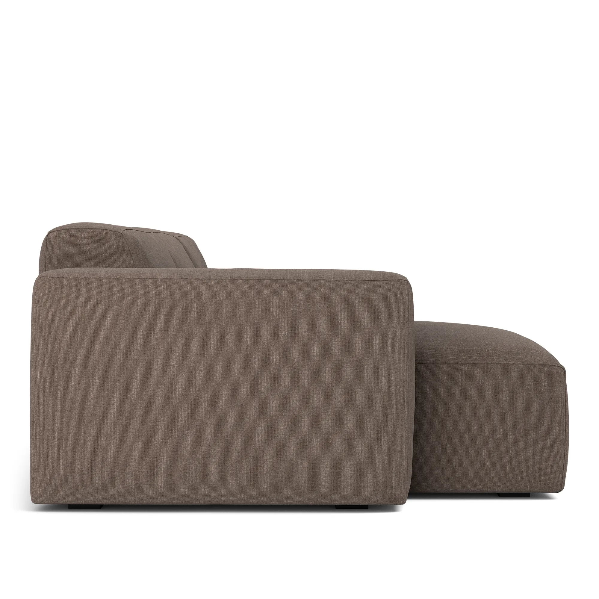 Brick 3-Seater Chaise Lounge Open End Right - 3