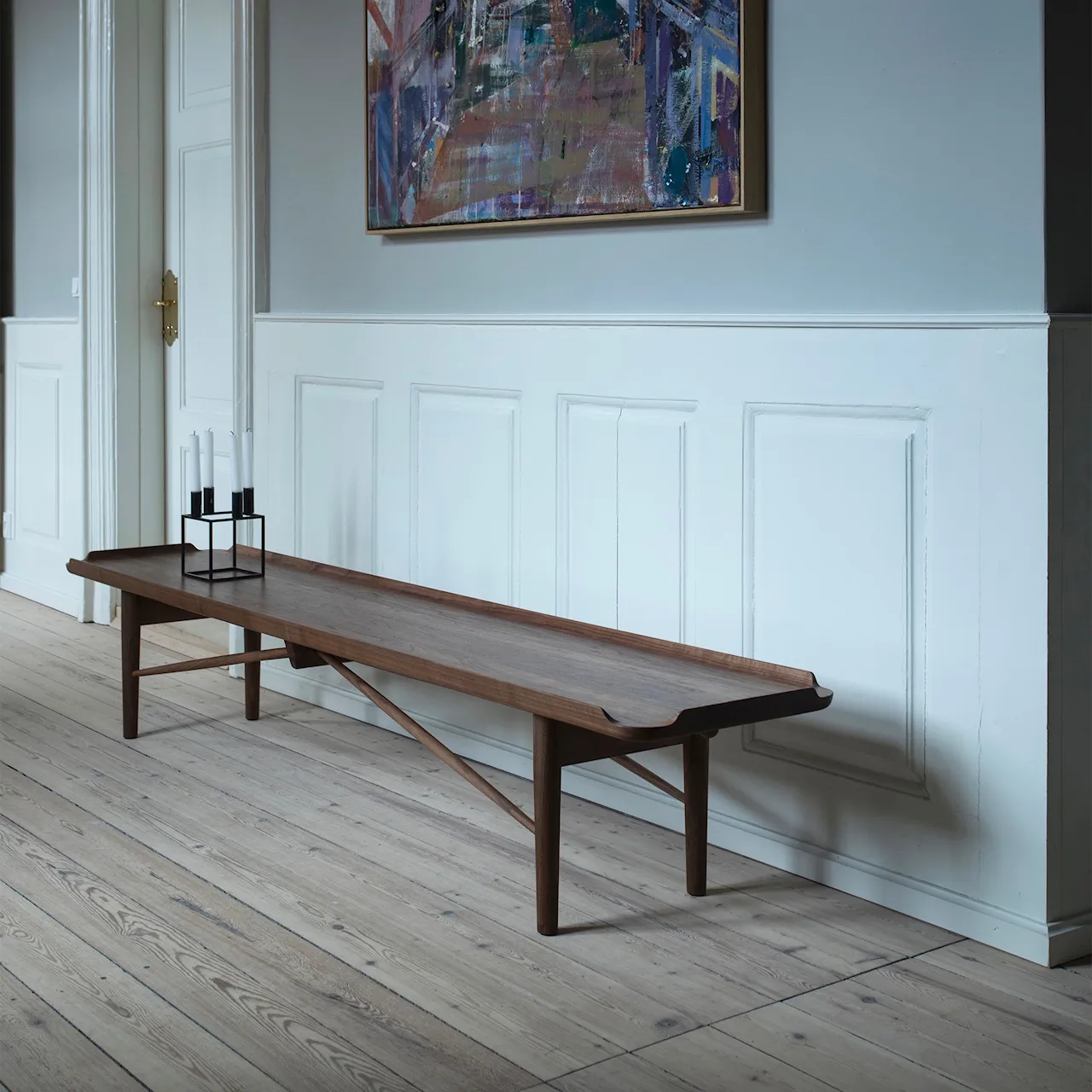 Cocktail Bench, Walnut