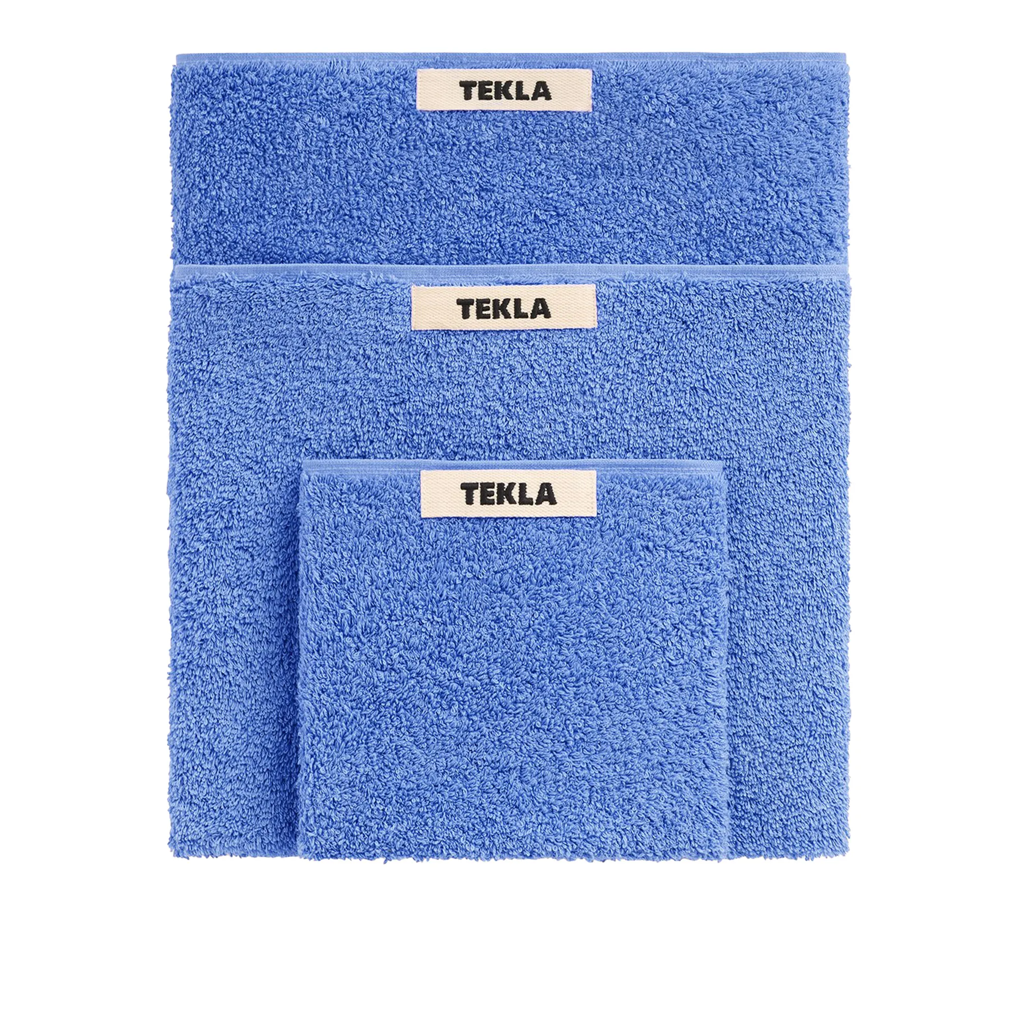 Terry Clear Blue Towel - 1