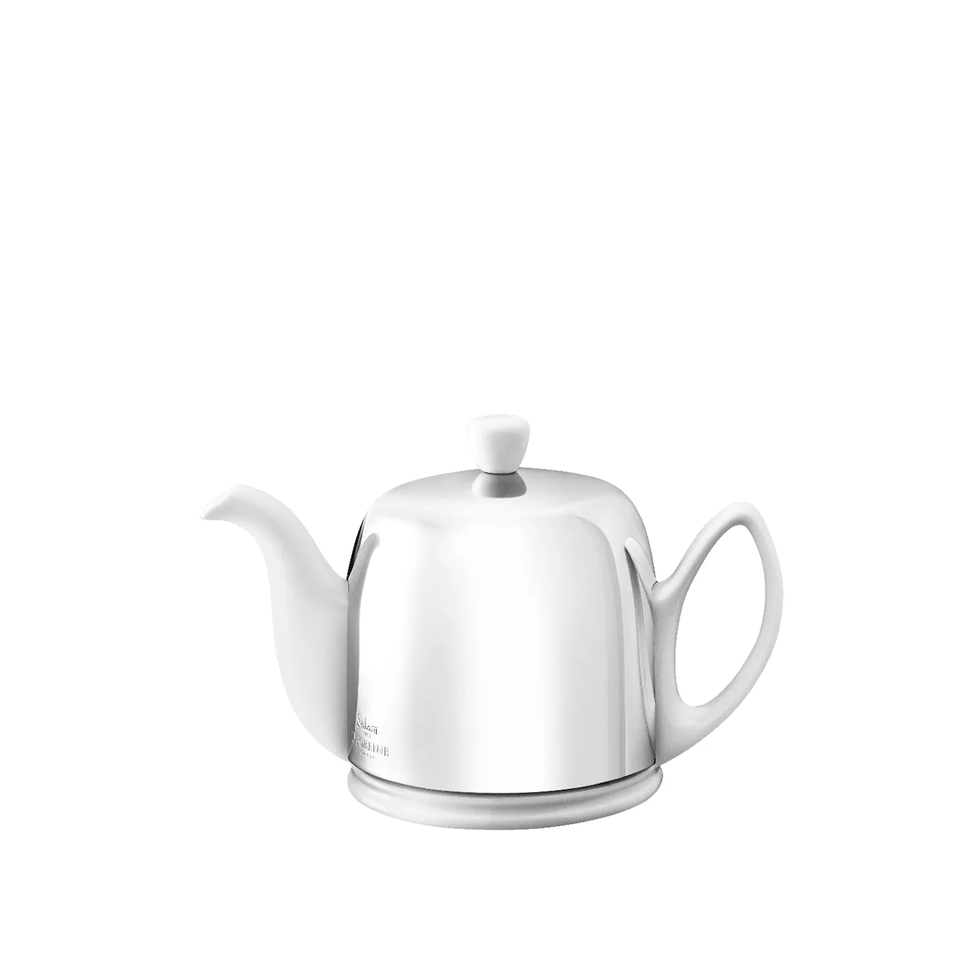 Salam Blanc Teapot 4 Cups - Degrenne - NO GA