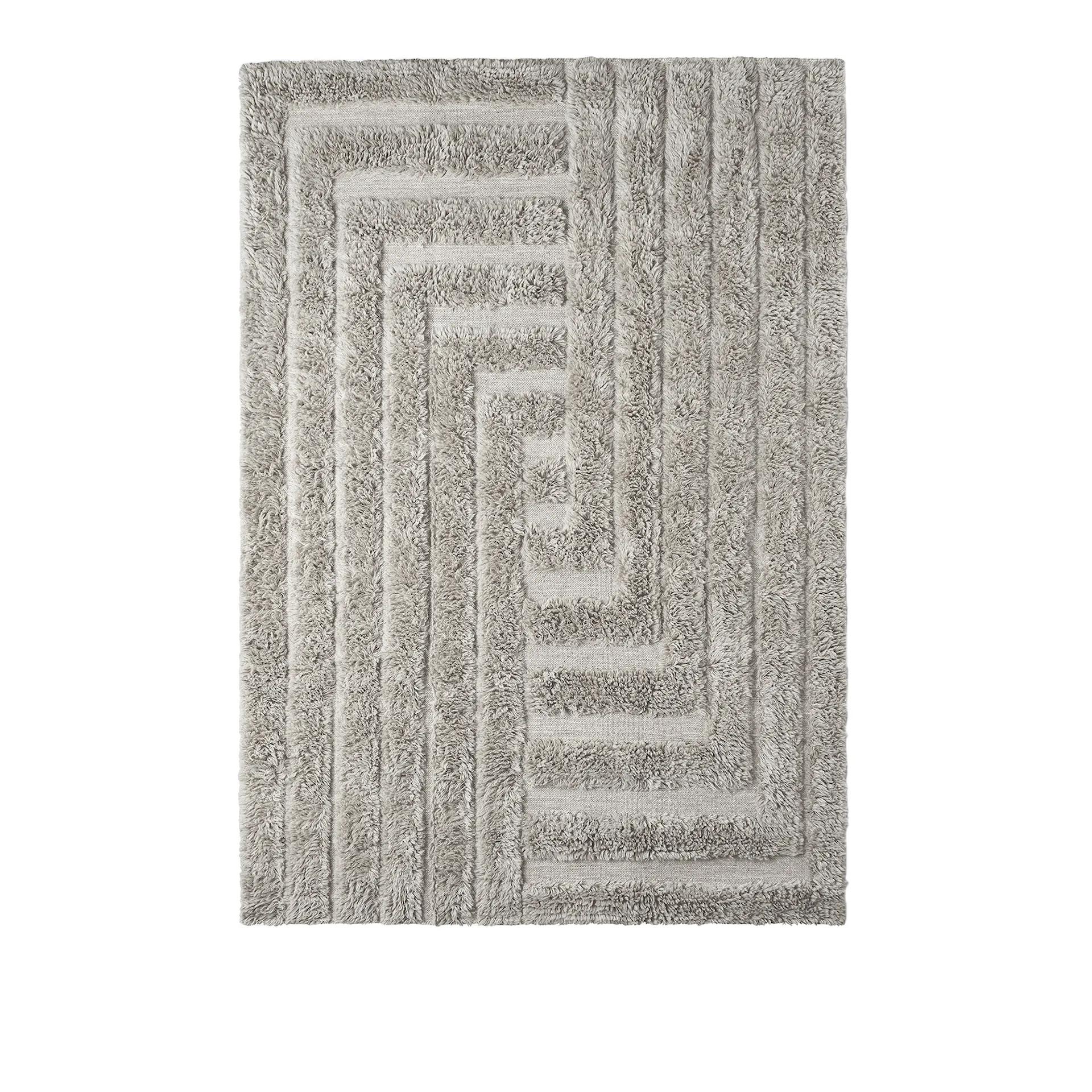 DD Shaggy Labyrinth Rug Grey - Dusty Deco - NO GA