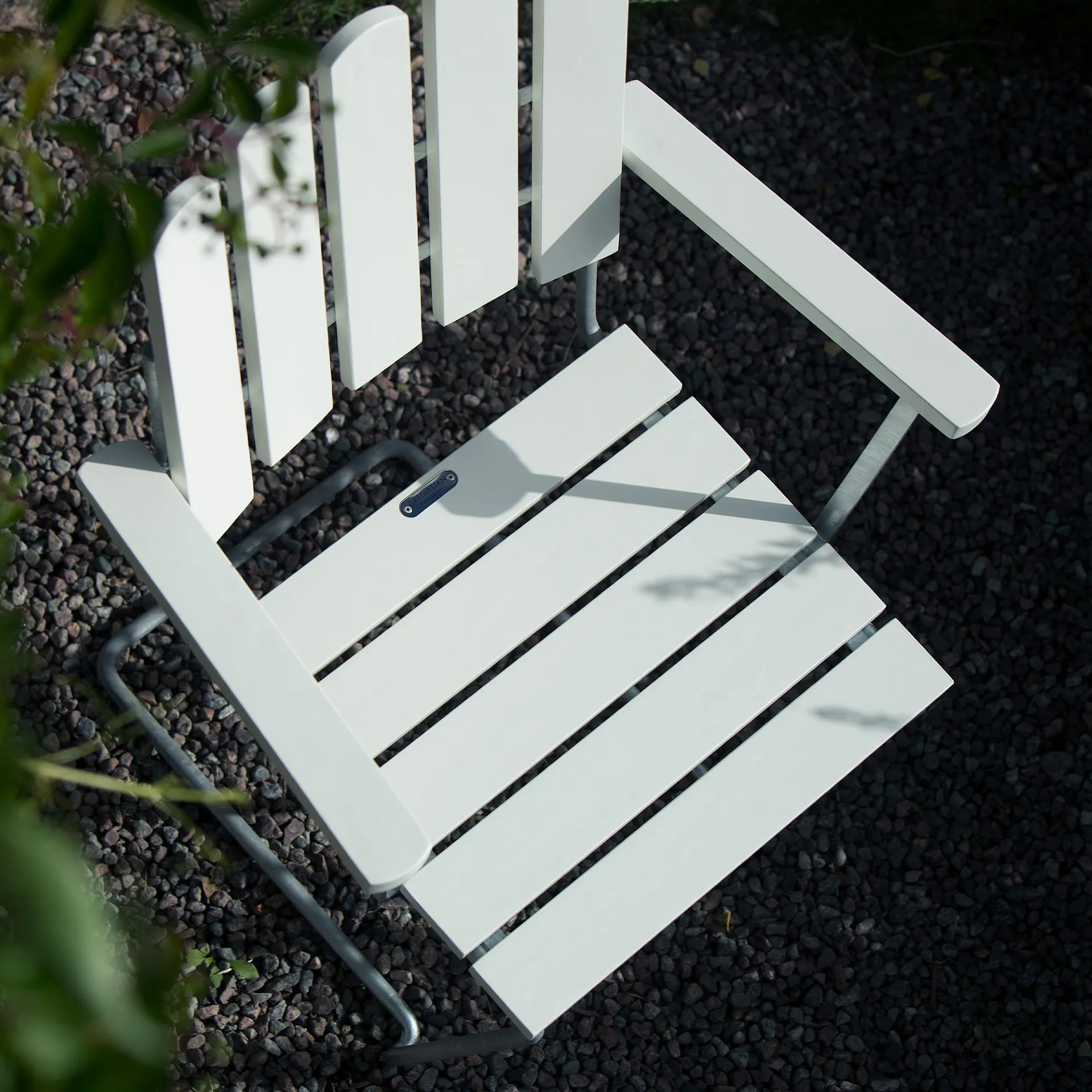 A2 armchair galvanized frame - Grythyttan Stålmöbler - NO GA