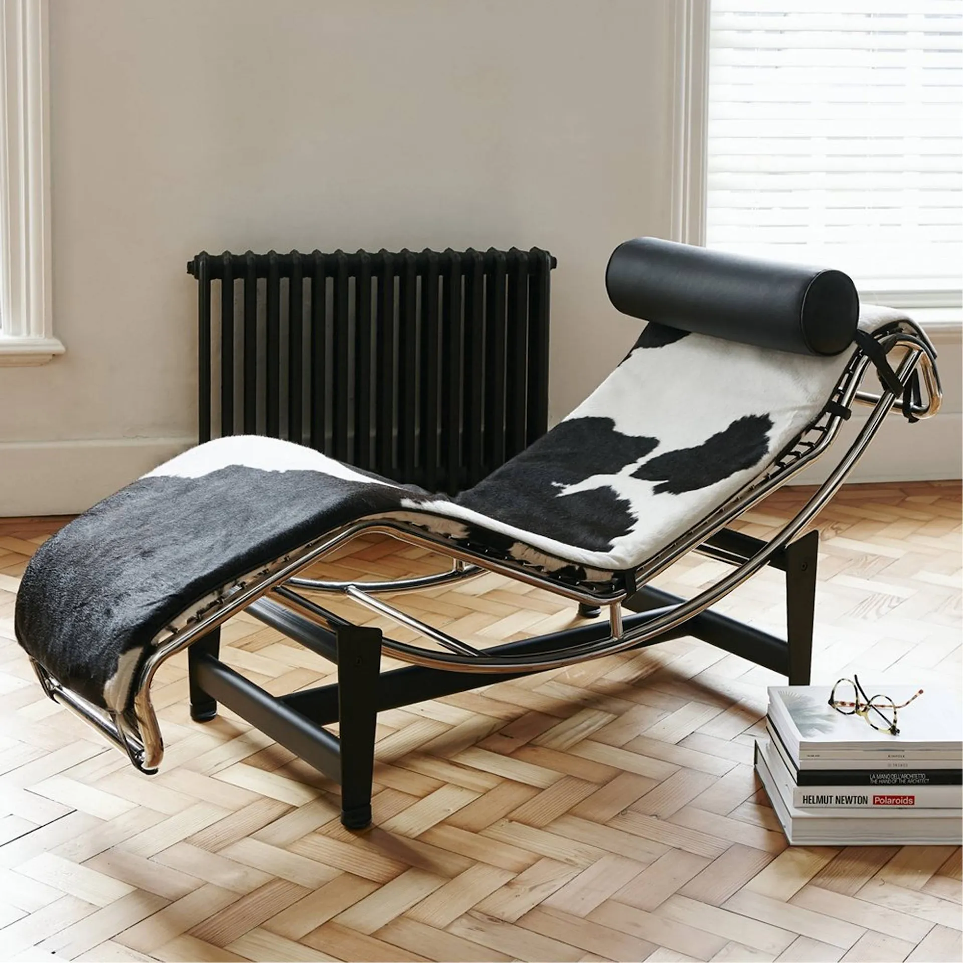 4 Chaise Lougue Hairyskin - Cassina - Charlotte Perriand - NO GA