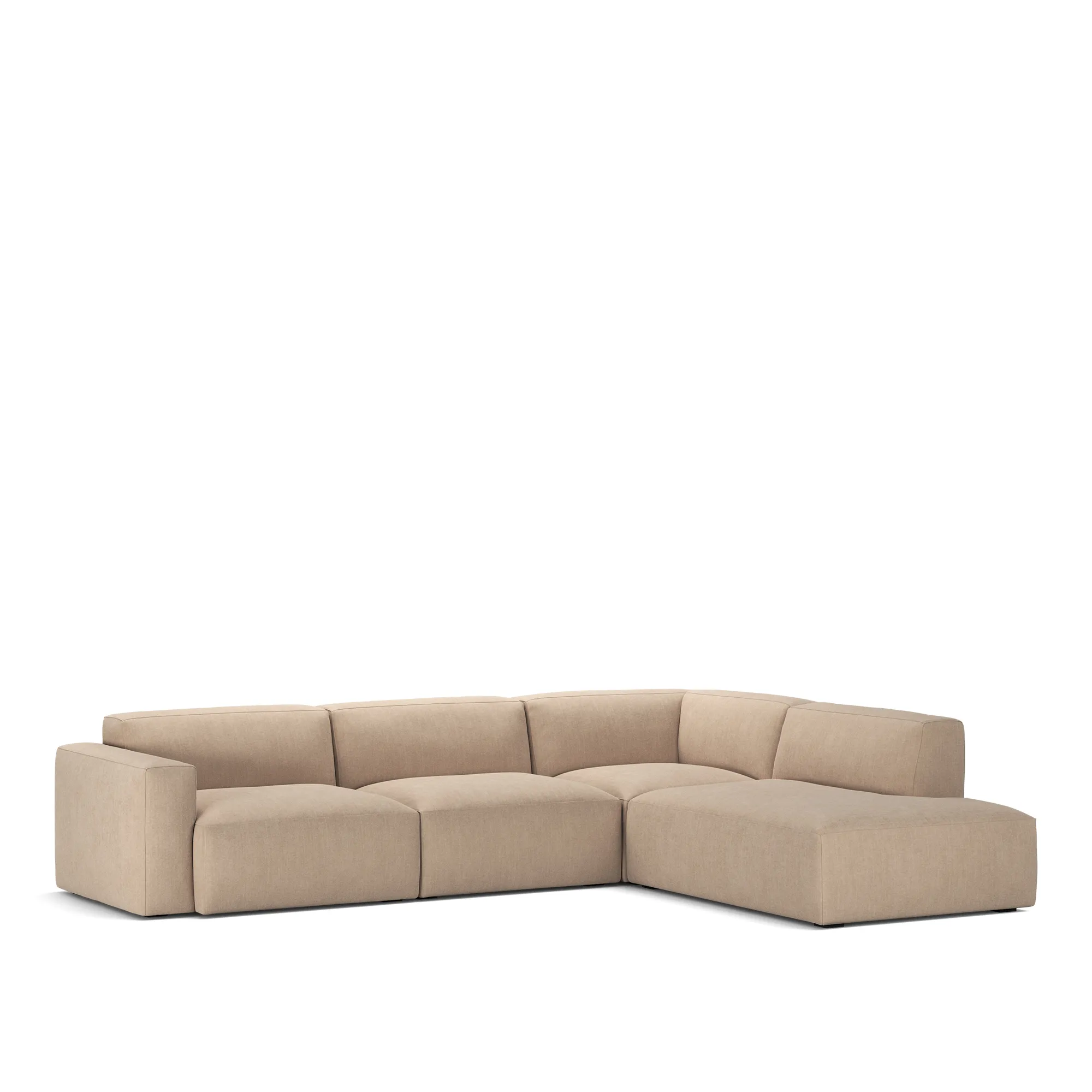 Brick 4-Seater Corner Open End Right - 2